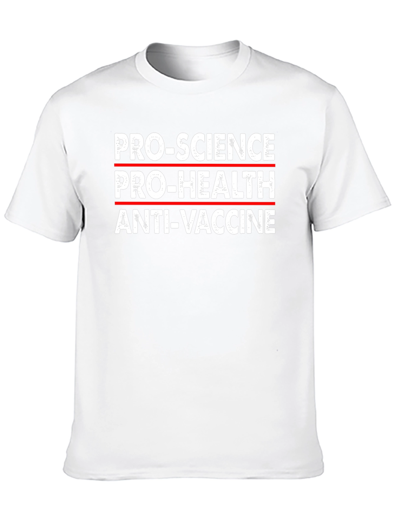 Pro-Science Pro-Health Anti-Vaccine Black T-Shirt