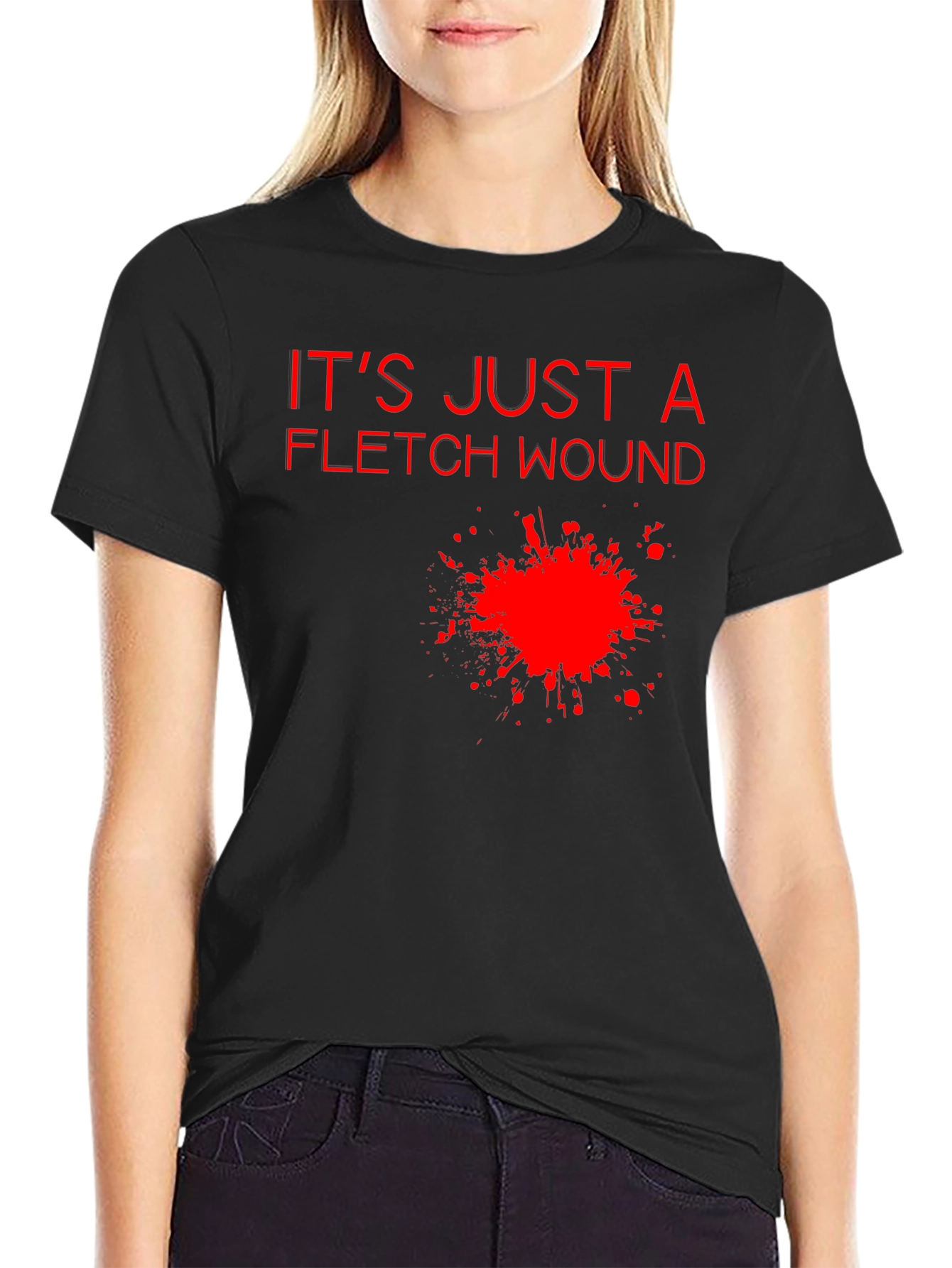 Its Just a Fletch Wound T-Shirt