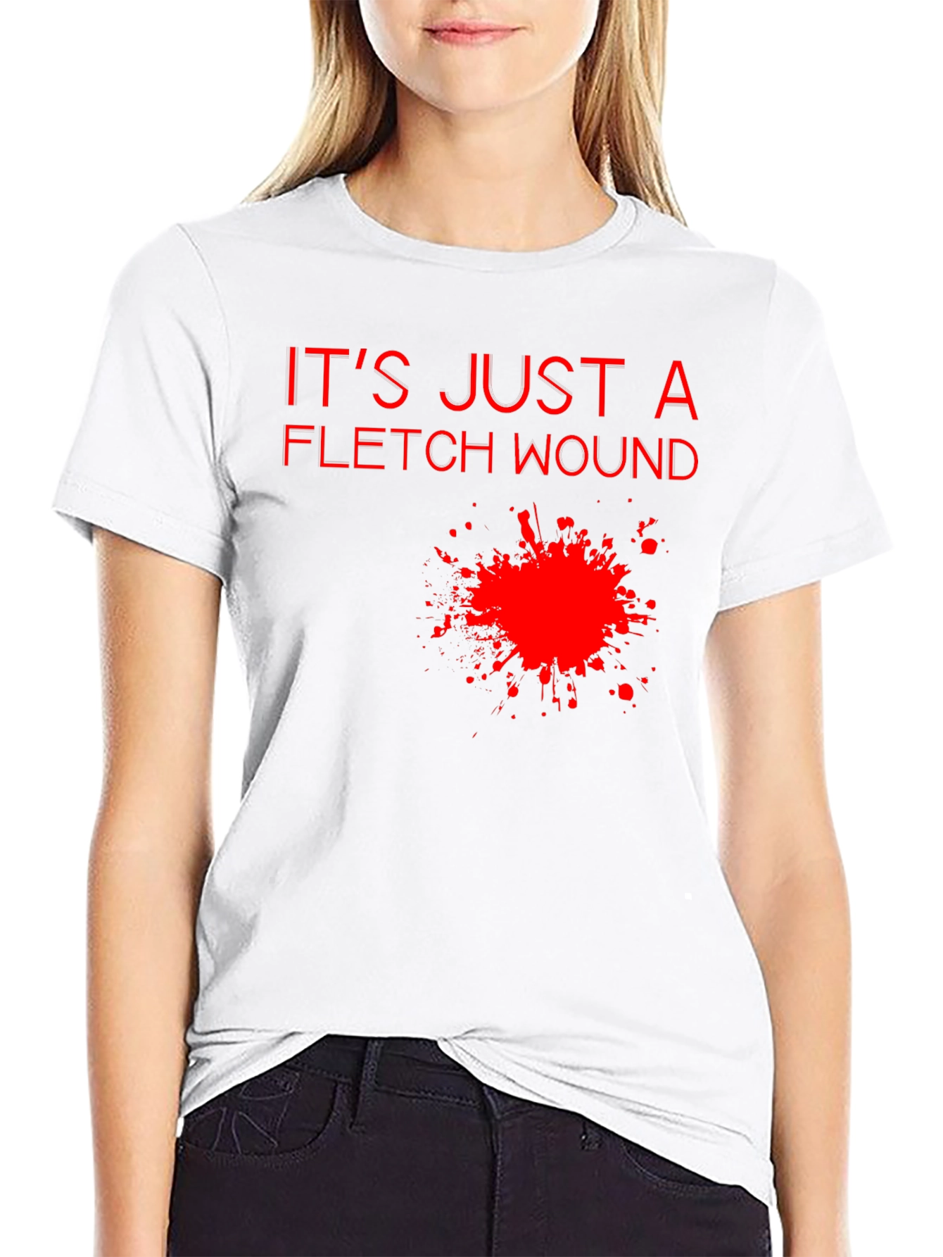 Its Just a Fletch Wound T-Shirt