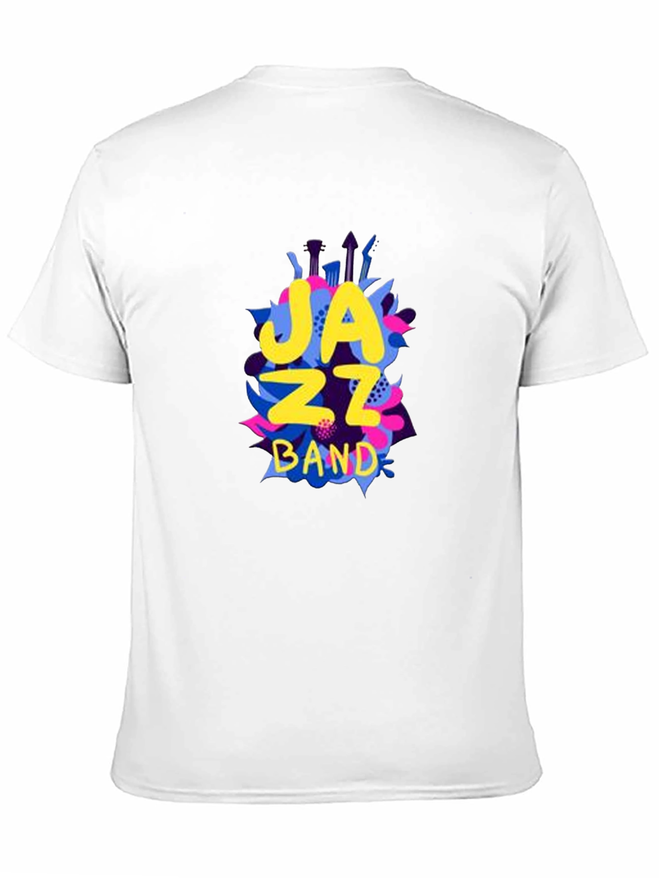 Jazz Band Graphic T-Shirt - Unisex Cotton Tee