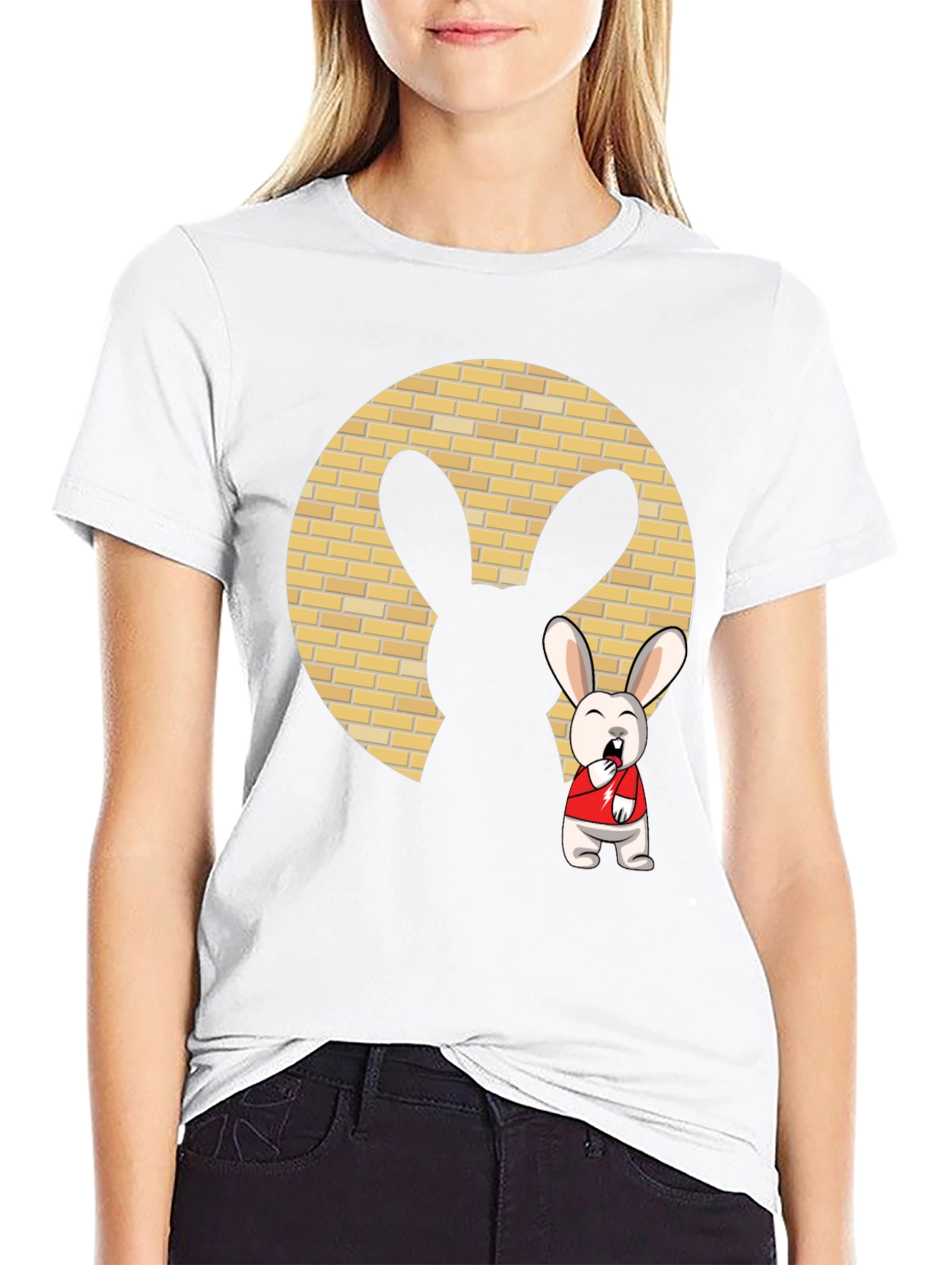Cartoon Rabbit T-Shirt
