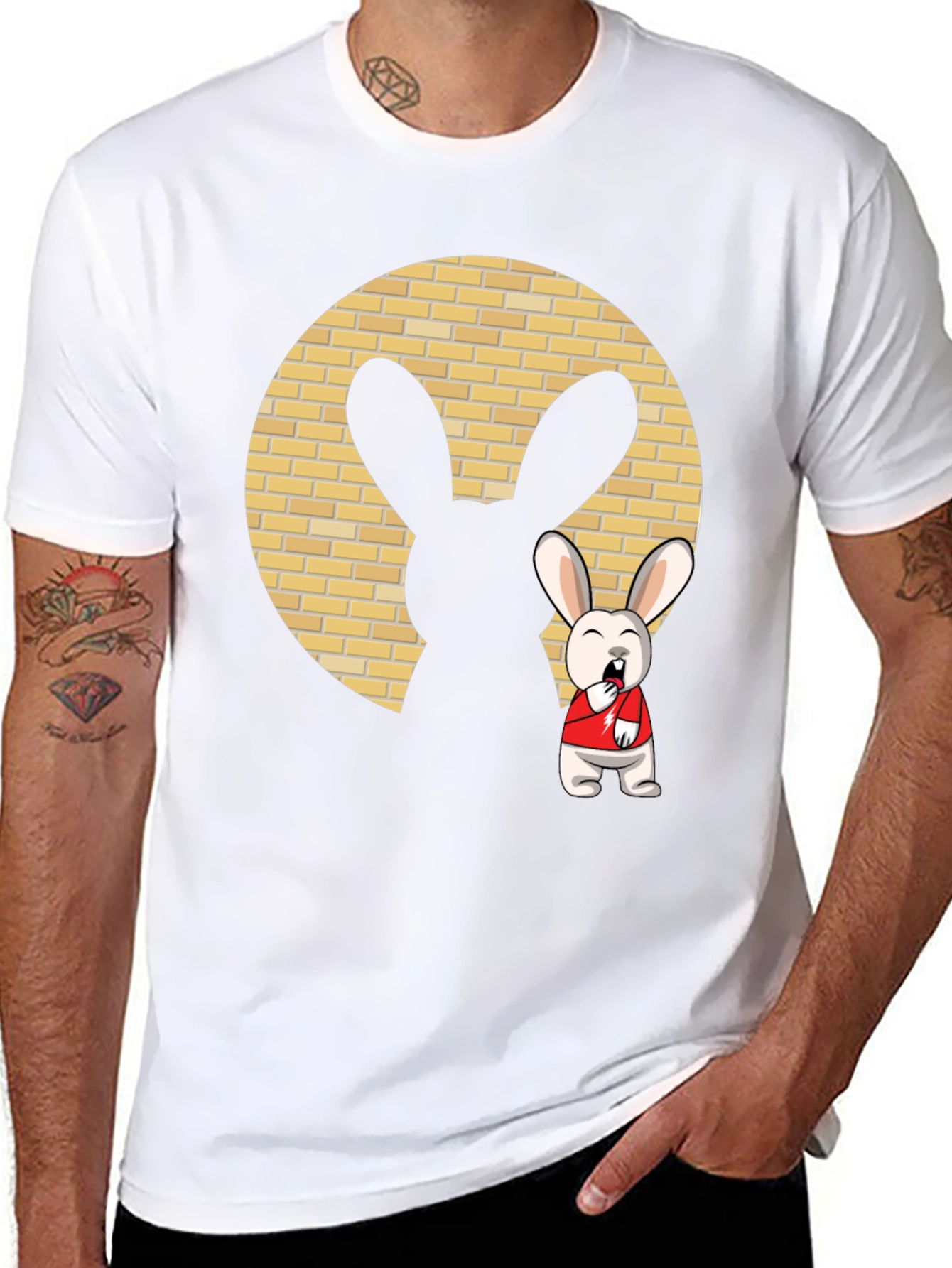 Cartoon Rabbit T-Shirt