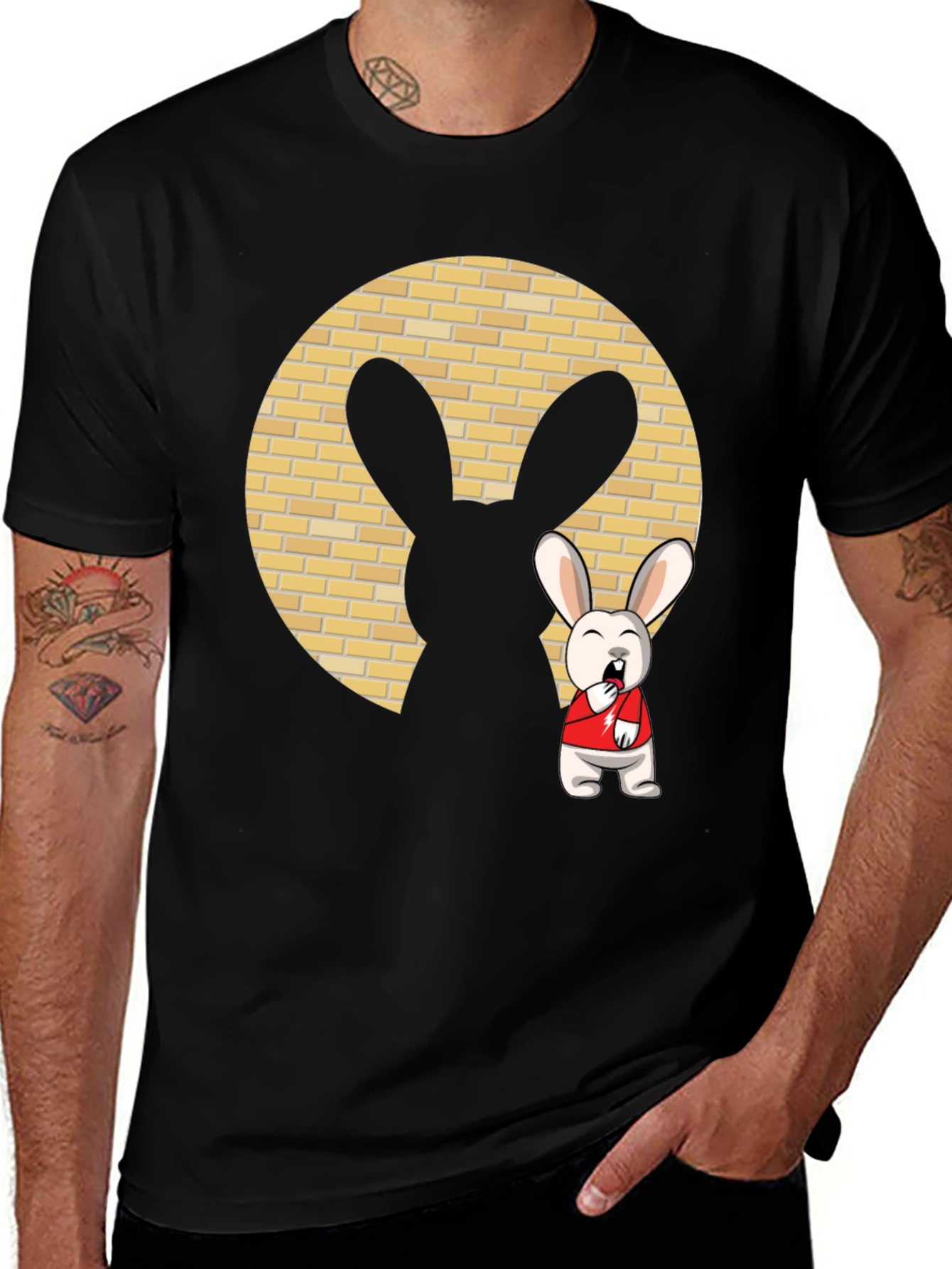Cartoon Rabbit T-Shirt