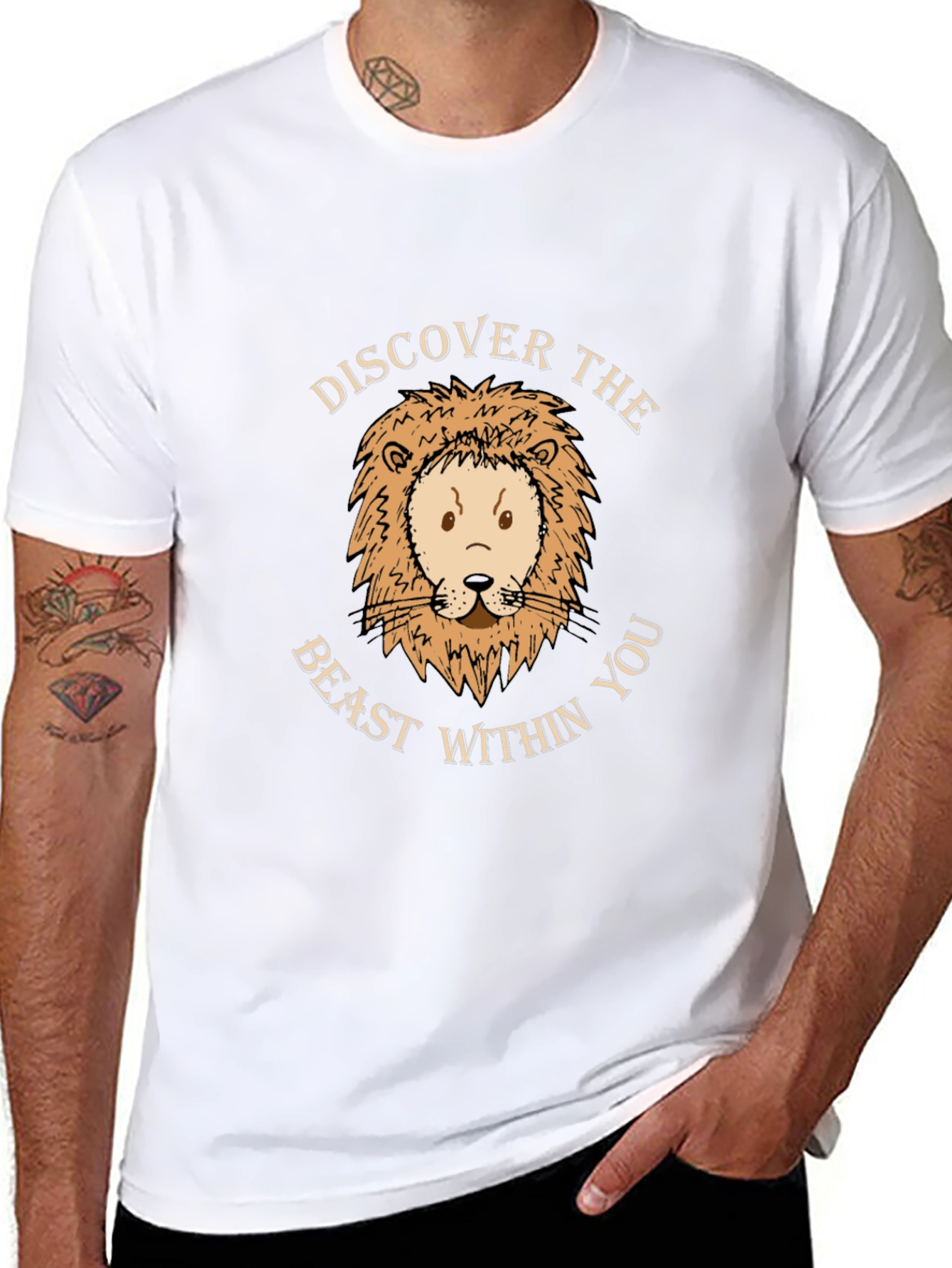 Discover the Beast Within Graphic Tee