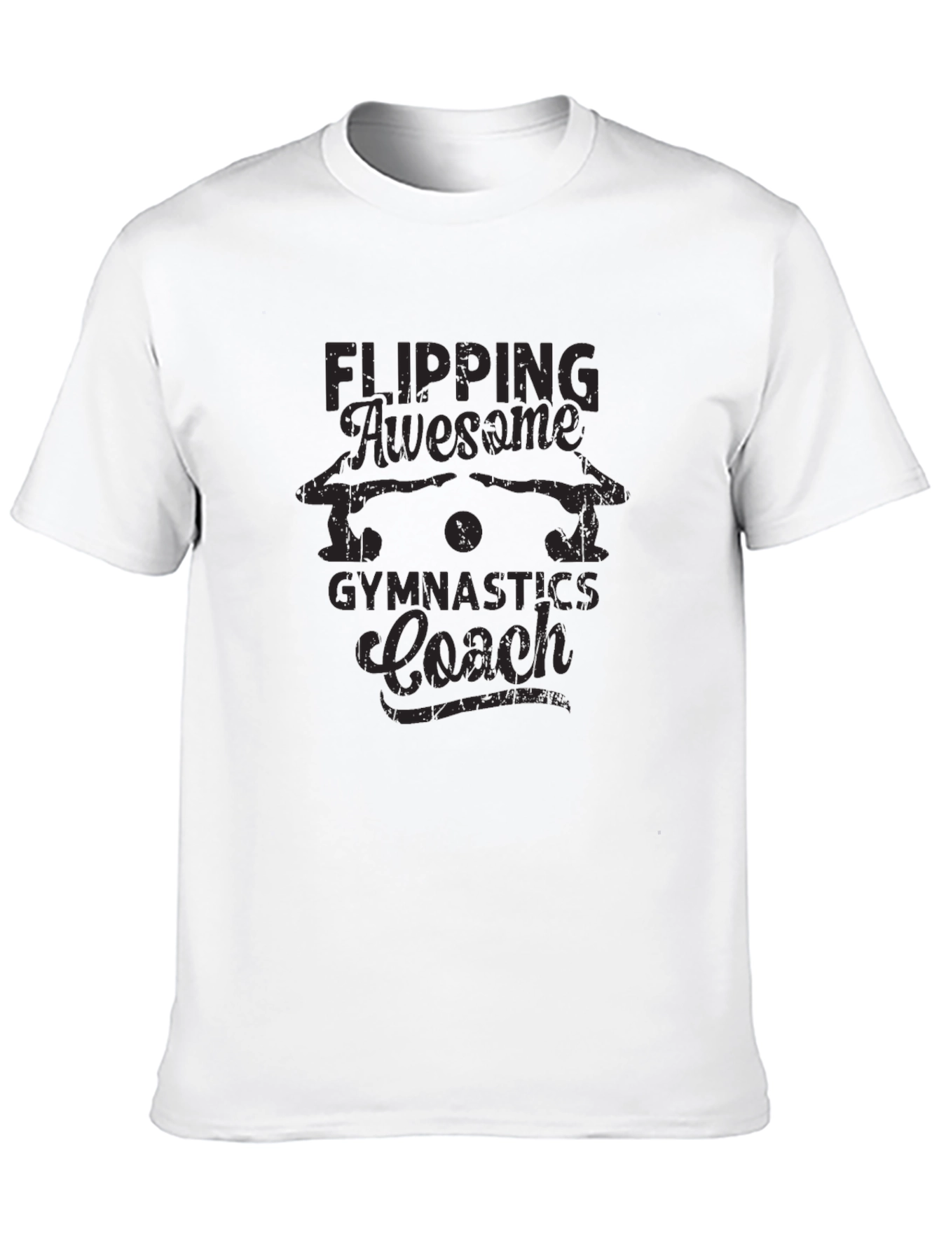 Gymnastics Coach Black T-Shirt