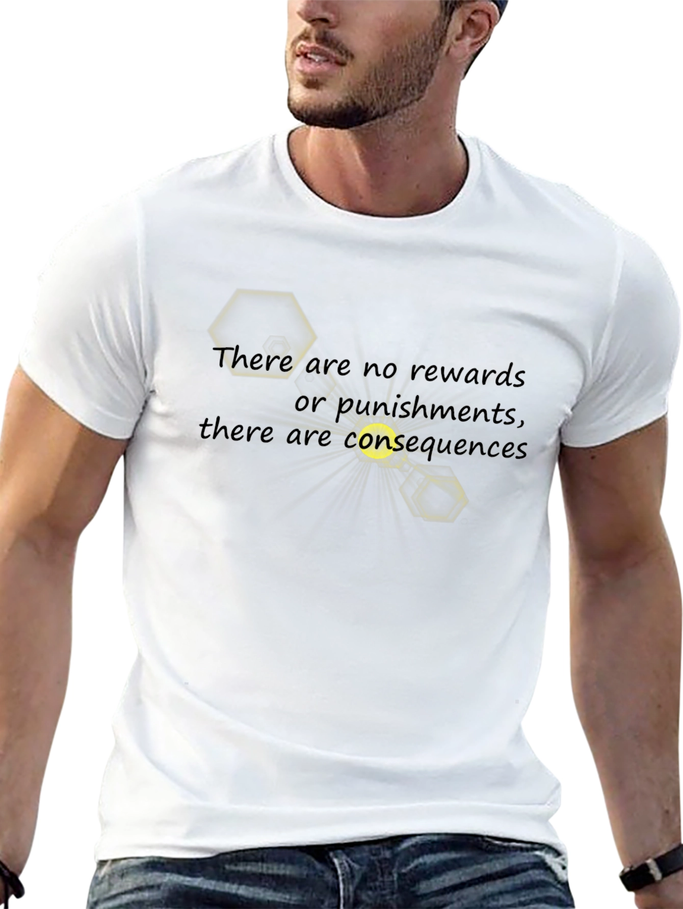 Consequences Graphic Tee - Philosophical Menswear