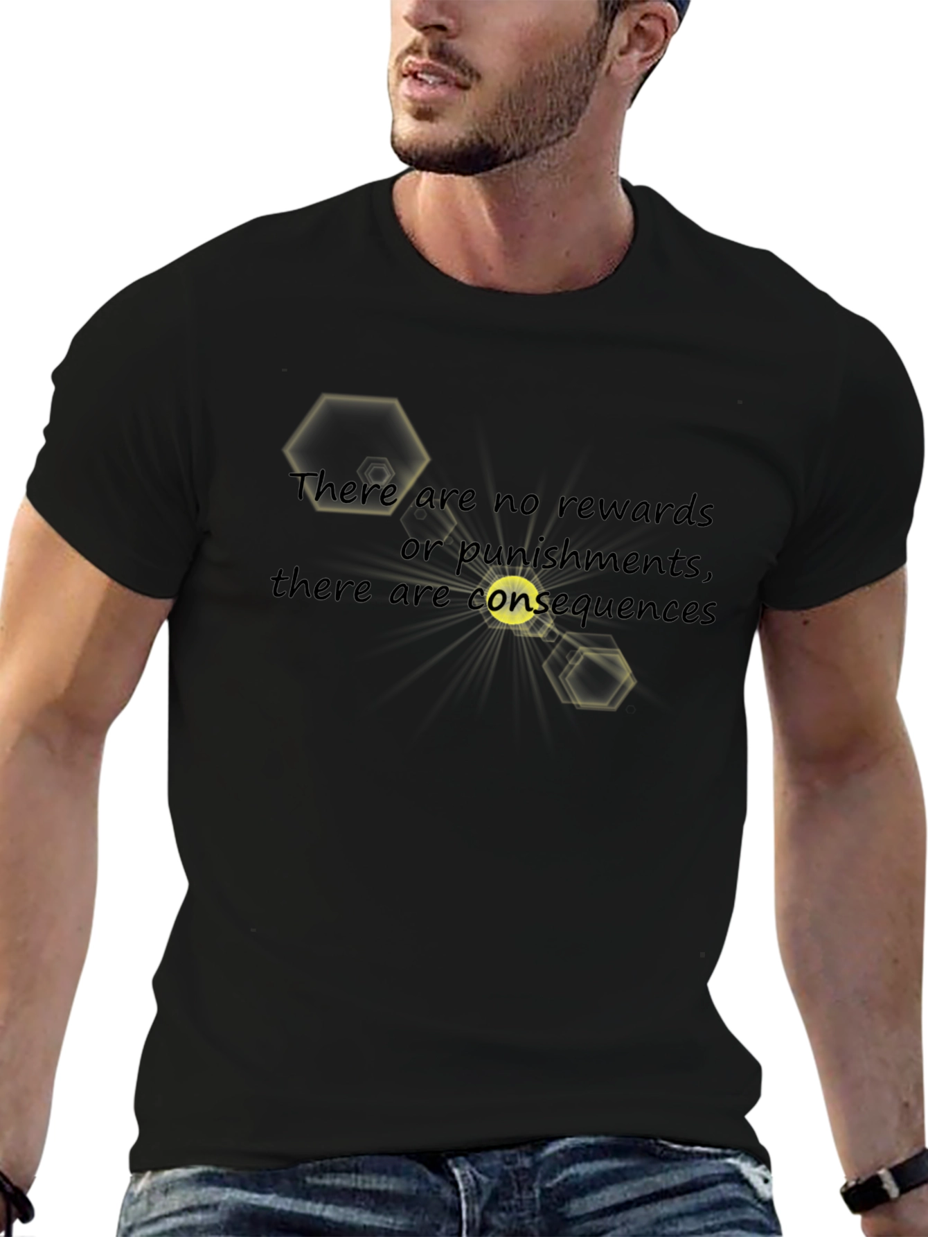 Consequences Graphic Tee - Philosophical Menswear
