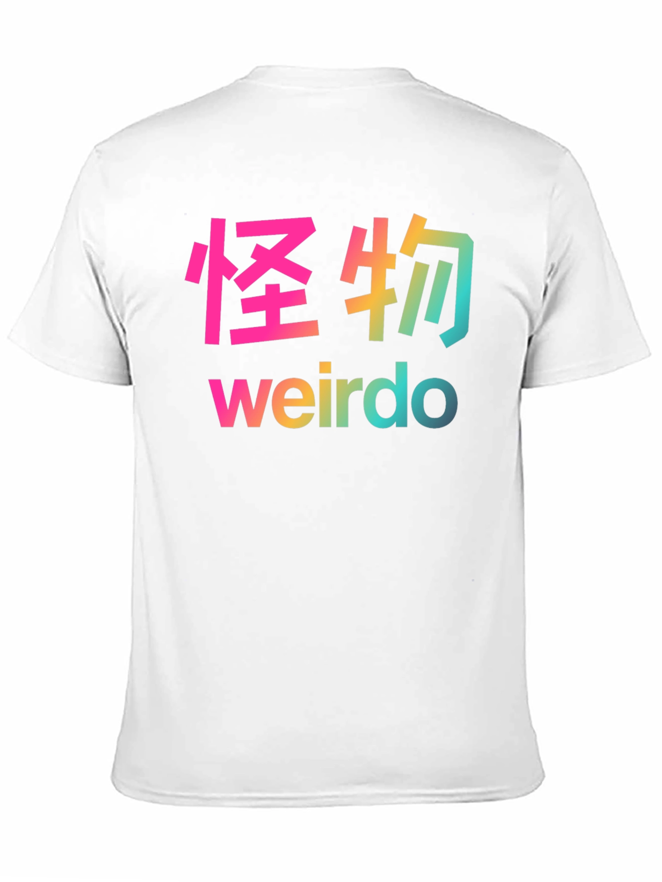 Rainbow Weirdo Graphic T-Shirt