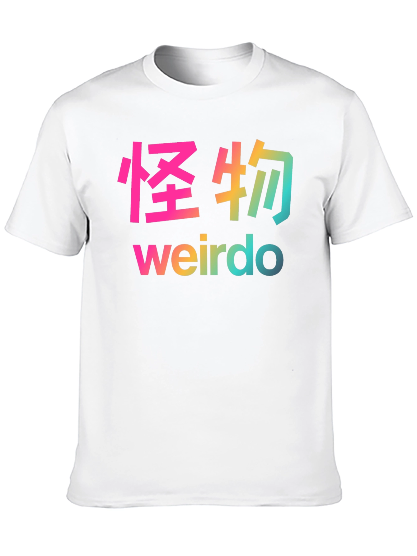Rainbow Weirdo Graphic T-Shirt