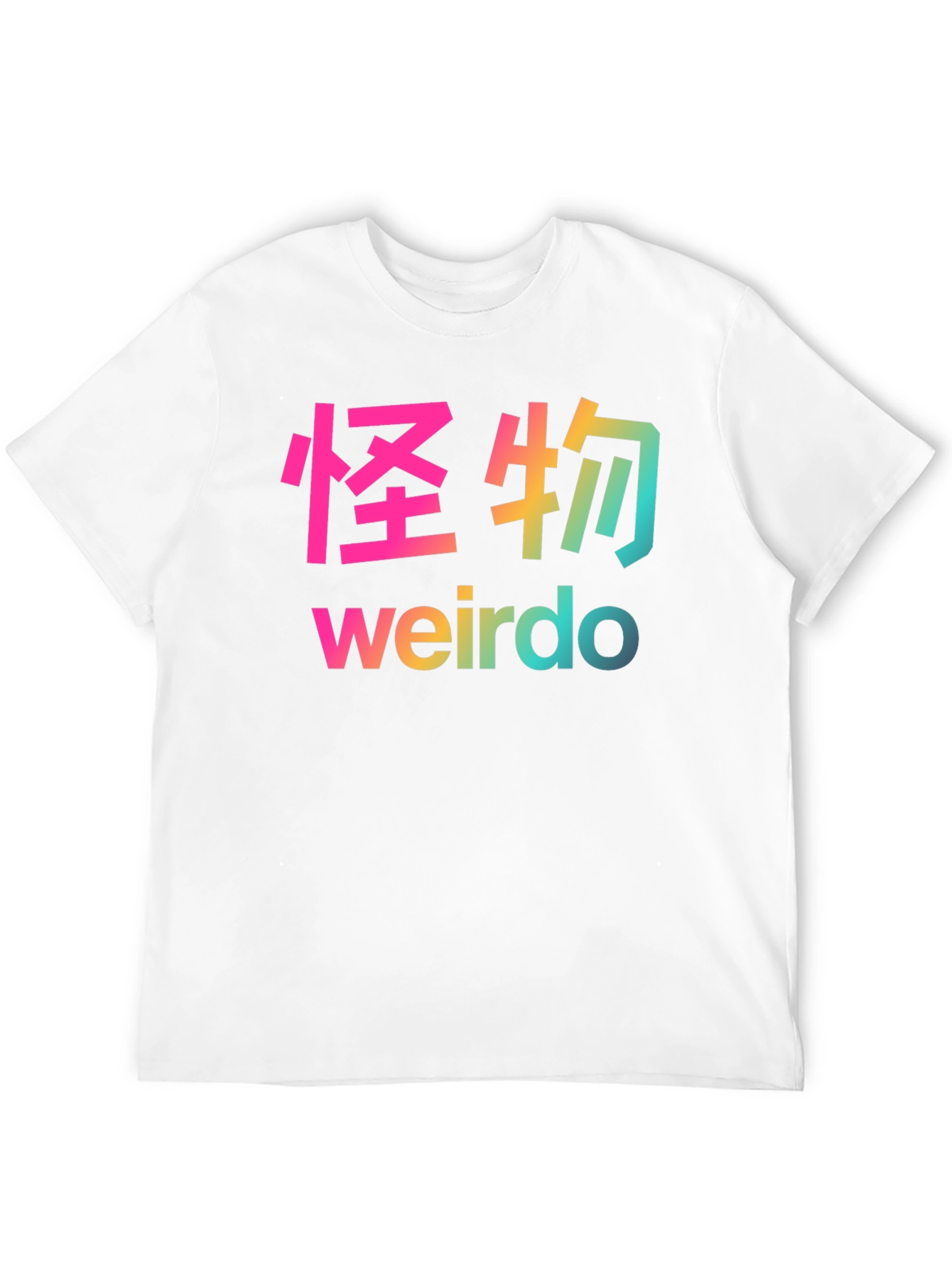 Rainbow Weirdo Graphic T-Shirt