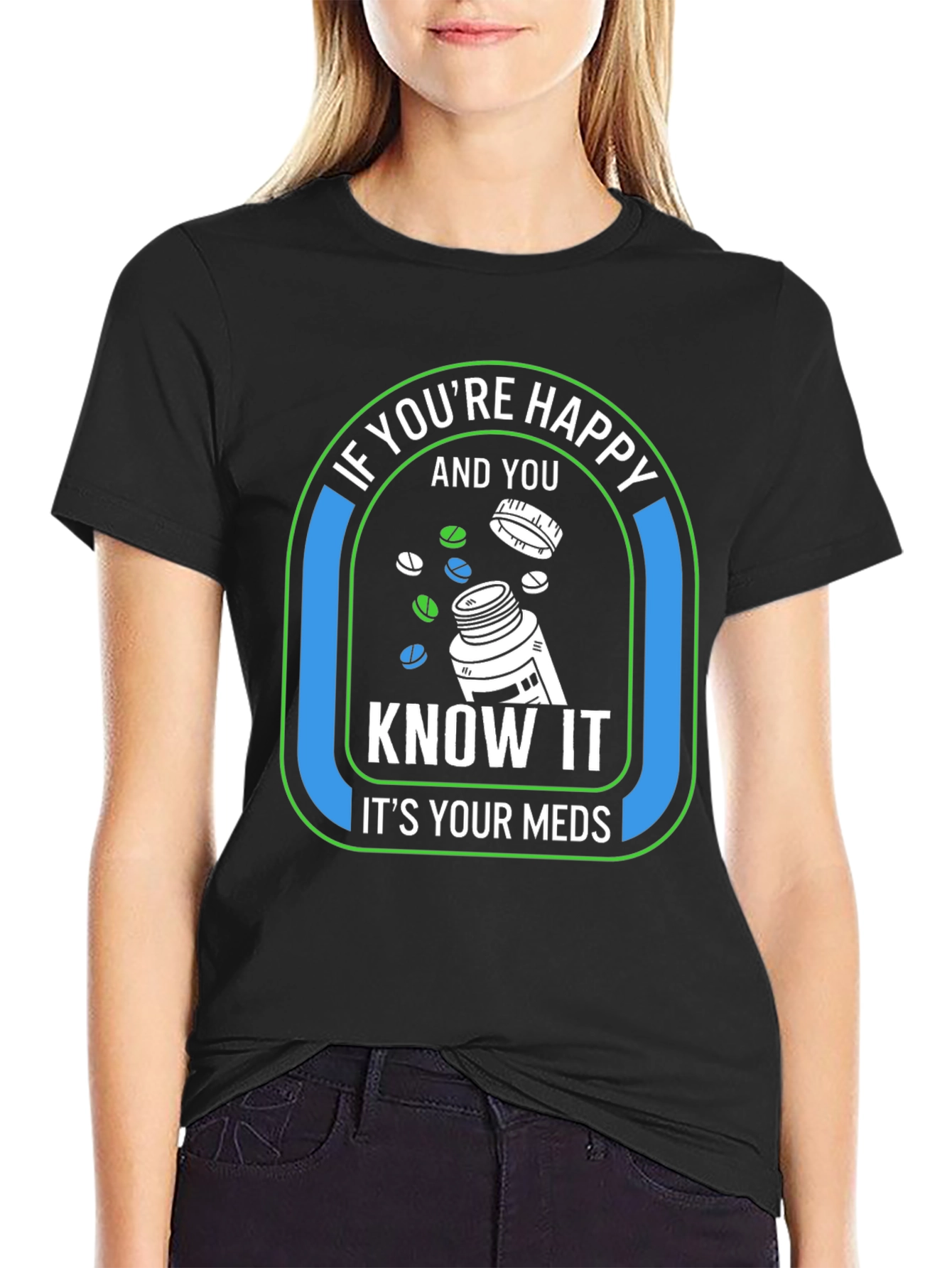 Happy Meds Graphic T-Shirt