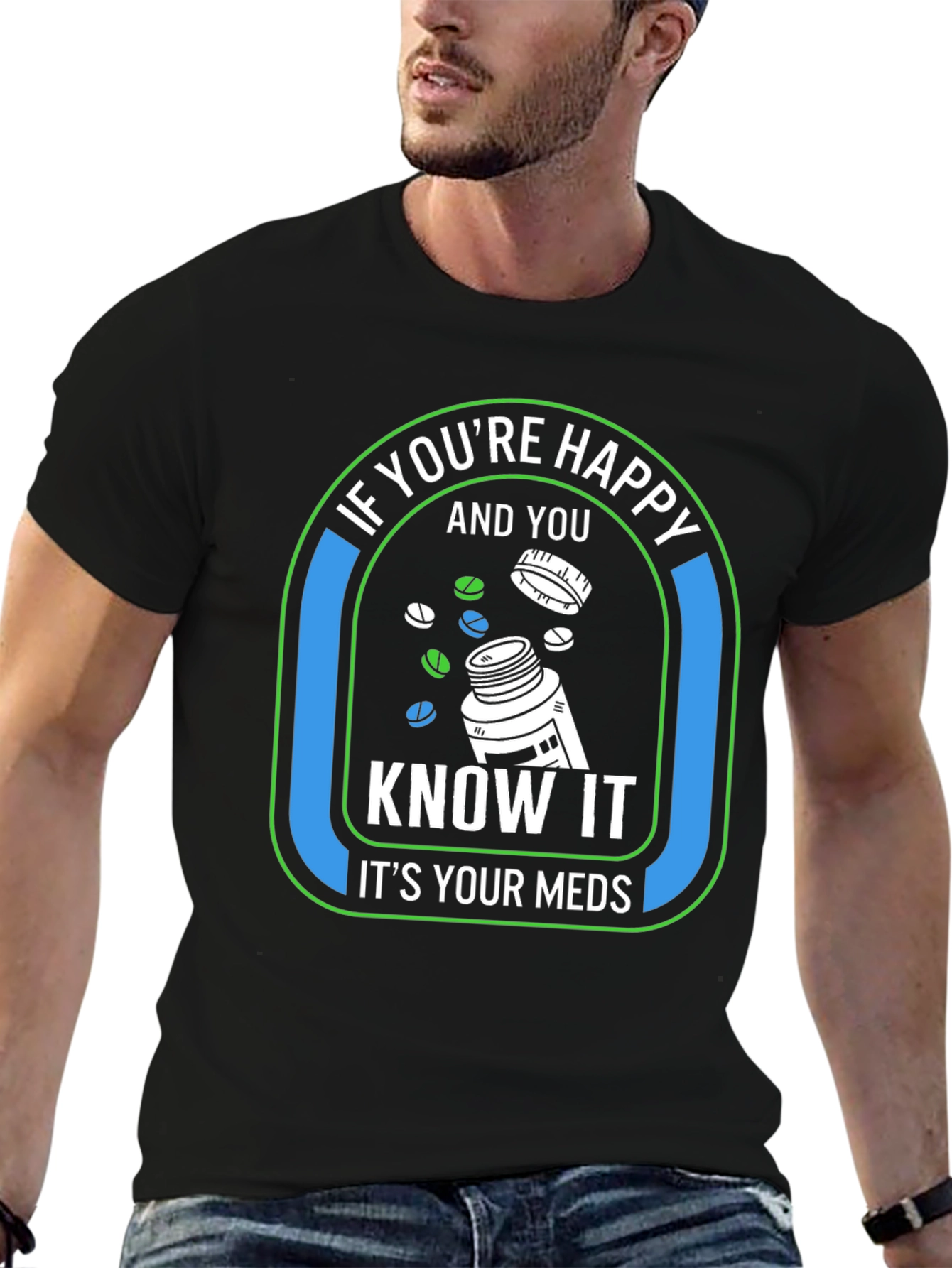 Happy Meds Graphic T-Shirt