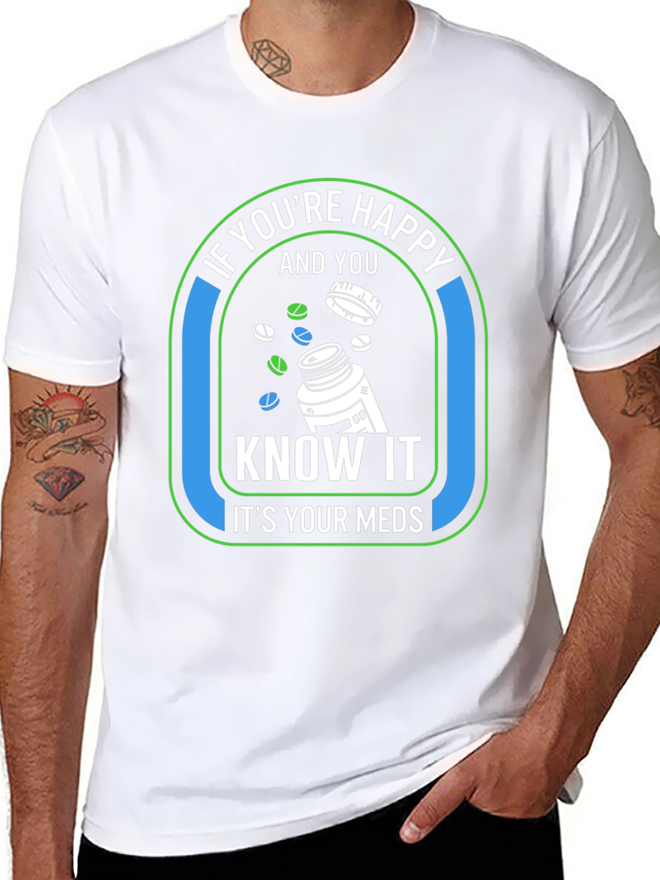 Happy Meds Graphic T-Shirt