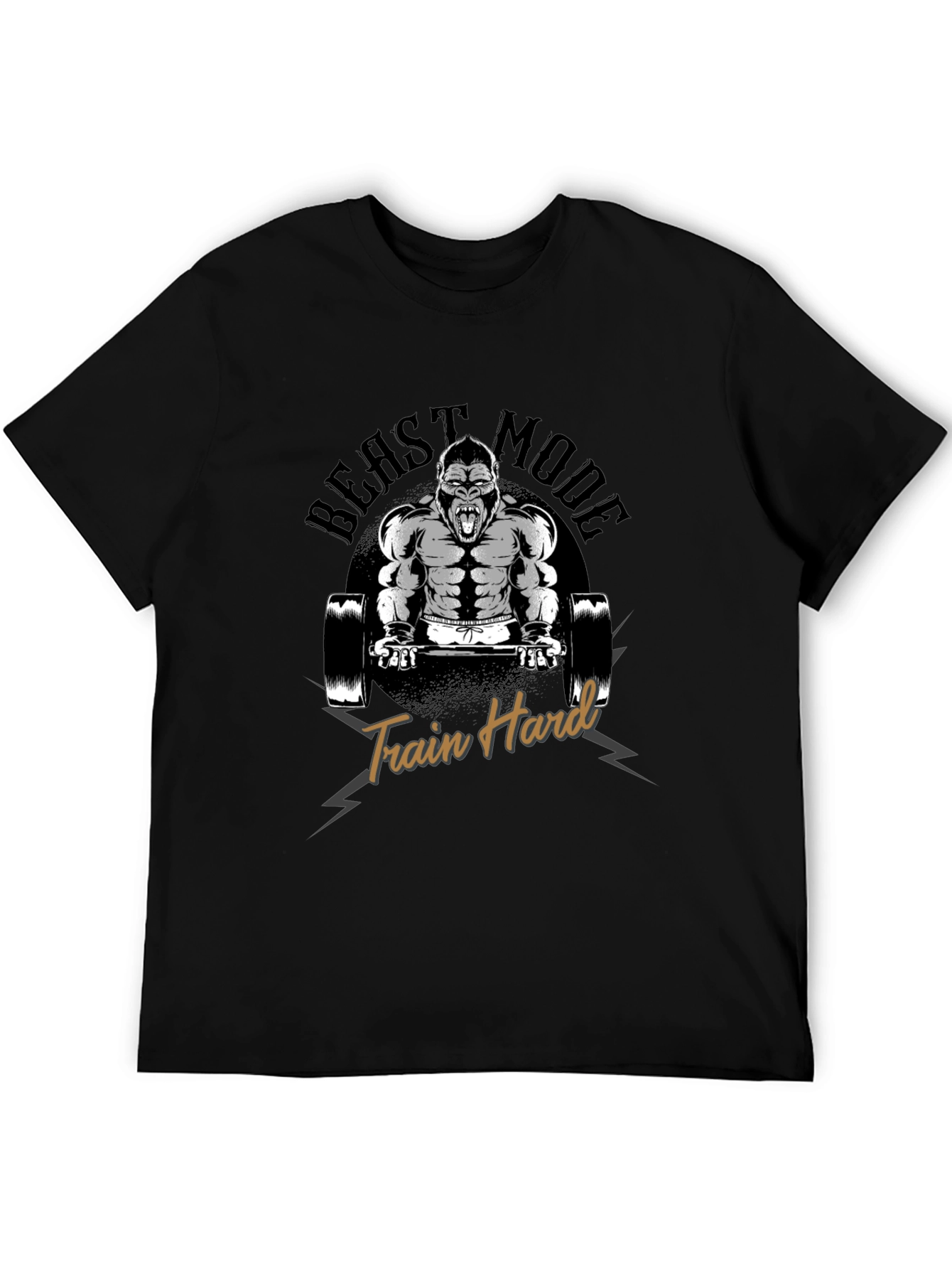 Beast Mode Gorilla Gym T-Shirt - Train Hard