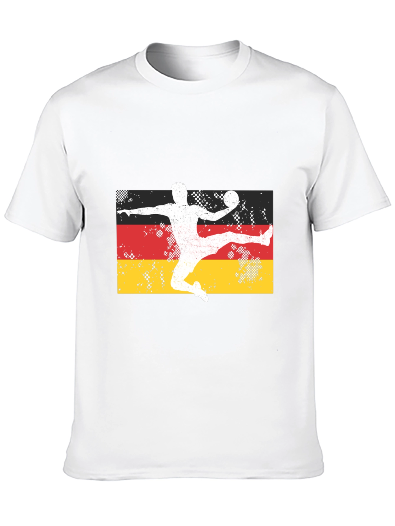 Germany Handball Player Black T-Shirt