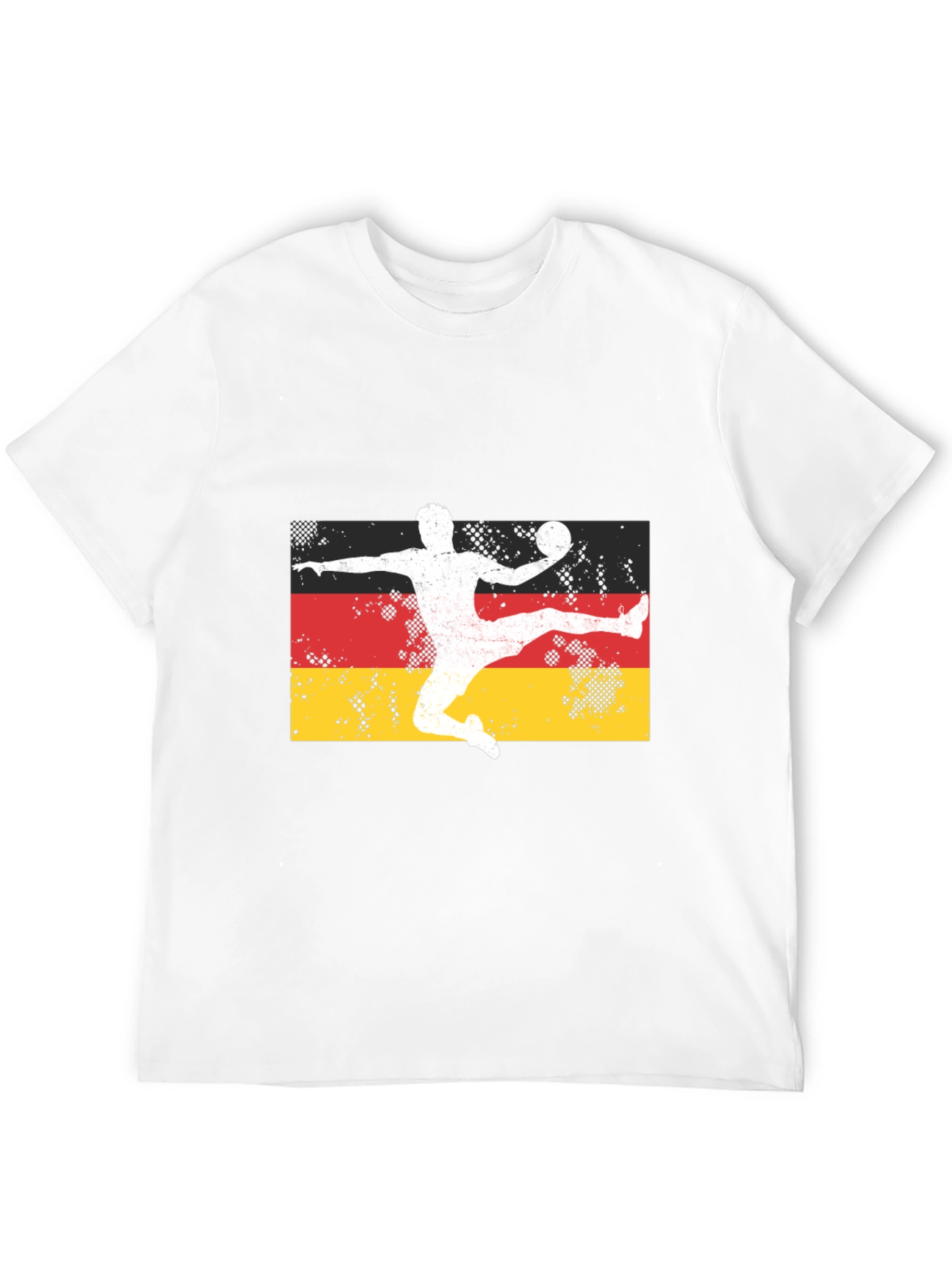 Germany Handball Player Black T-Shirt