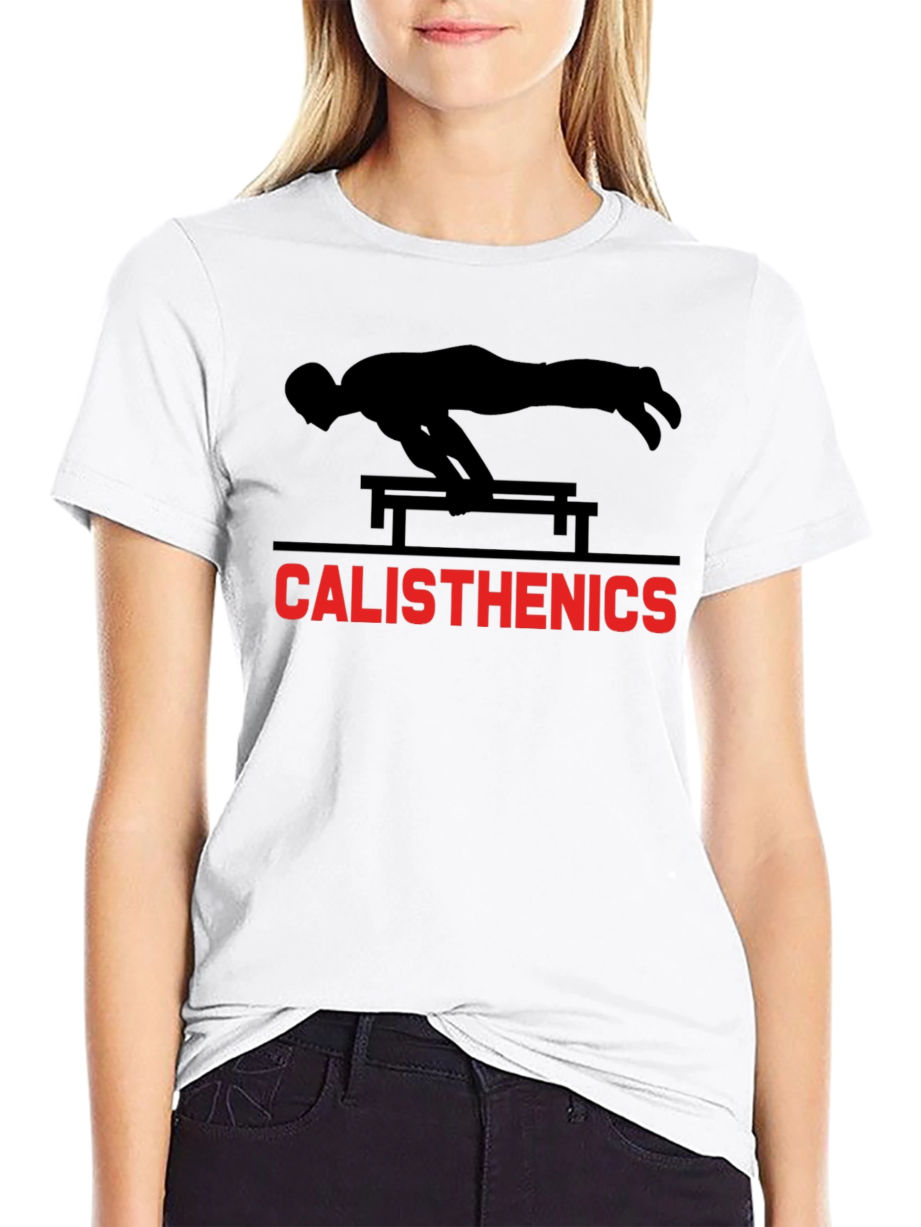 Calisthenics T-Shirt - Black Graphic Tee