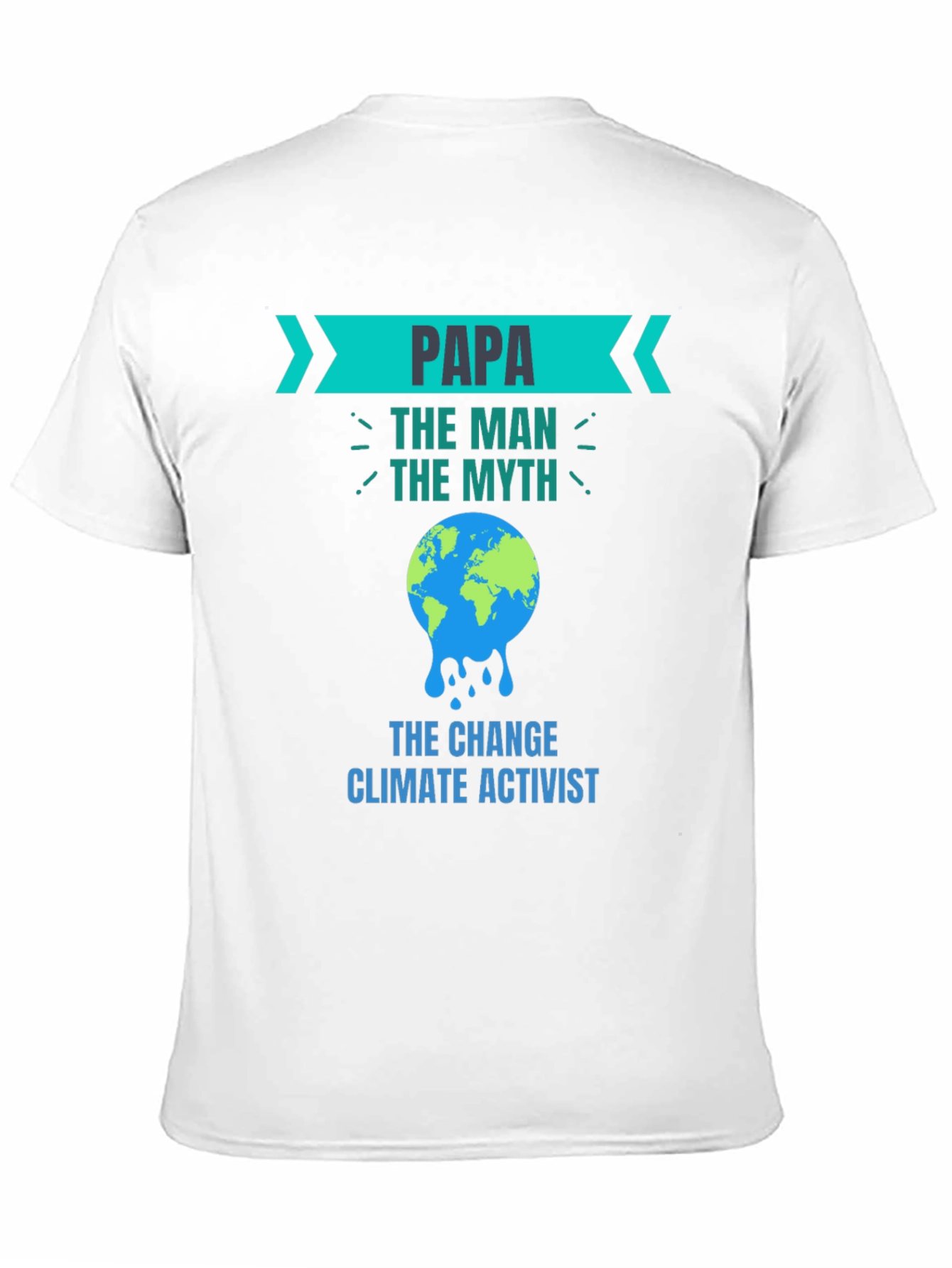 Papa Climate Activist T-Shirt