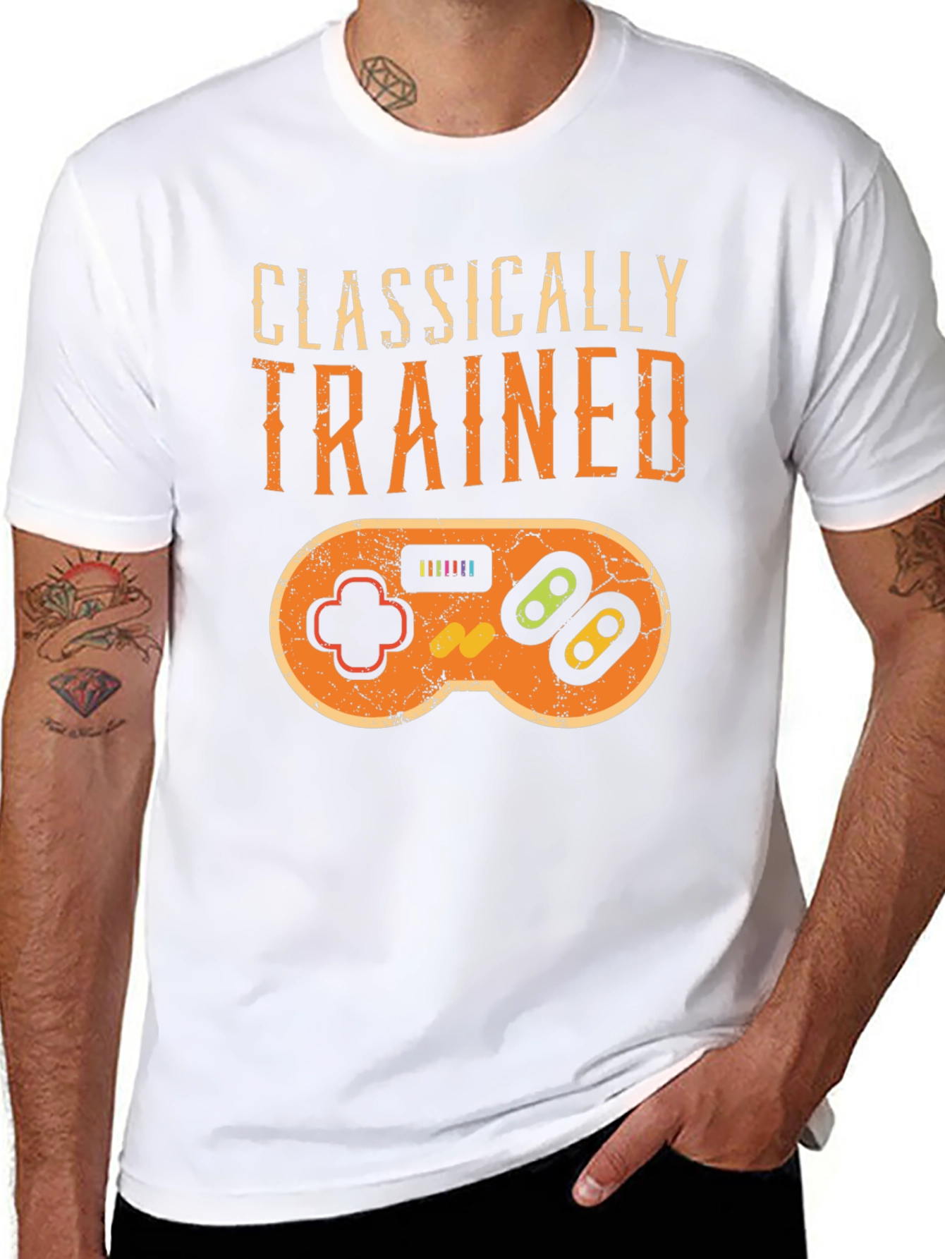 Classically Trained Gamer Graphic Tee