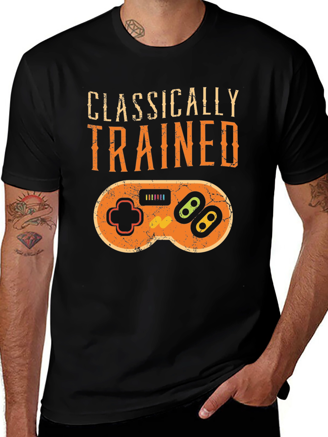 Classically Trained Gamer Graphic Tee