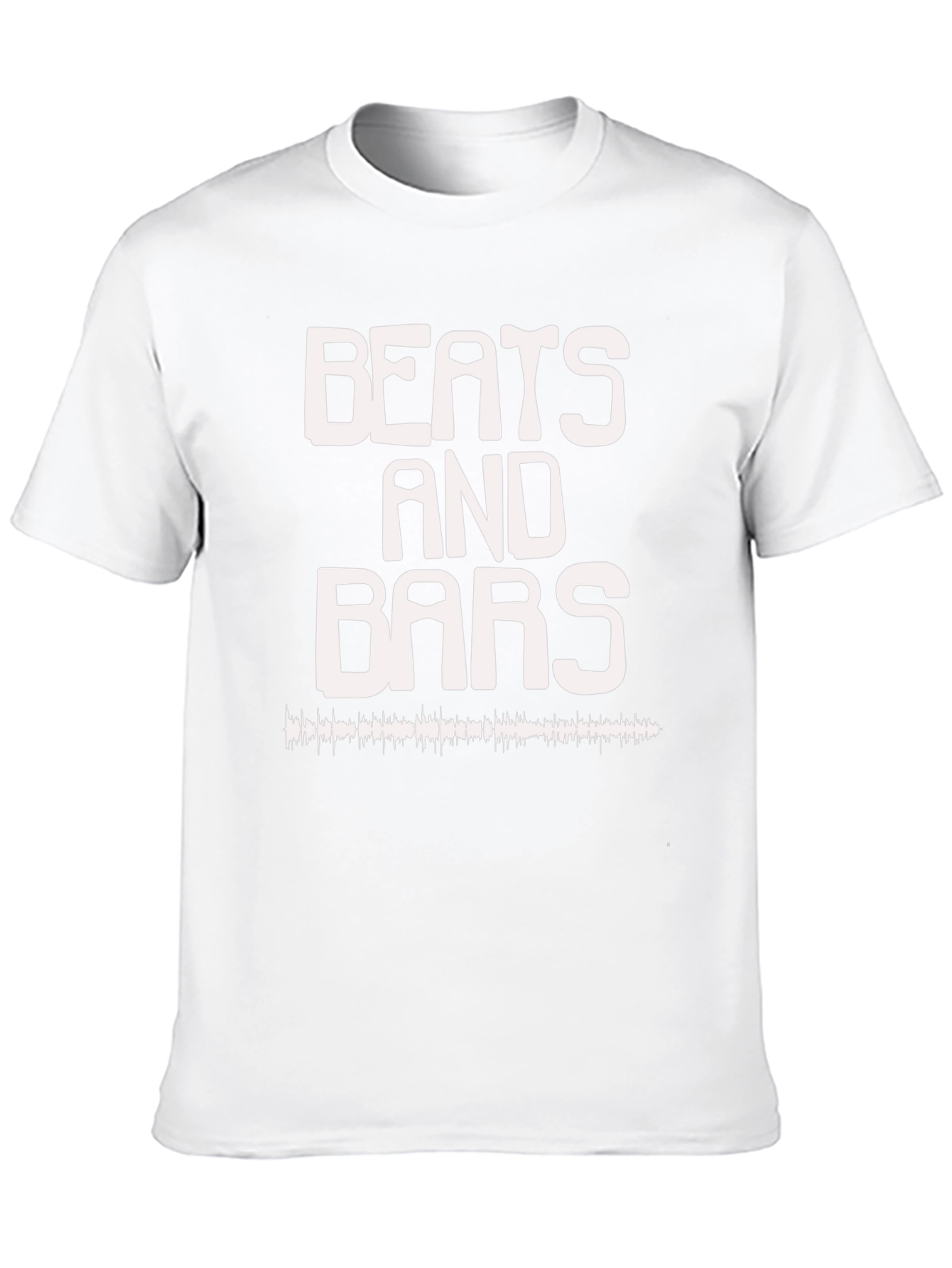Beats and Bars Black Graphic Tee