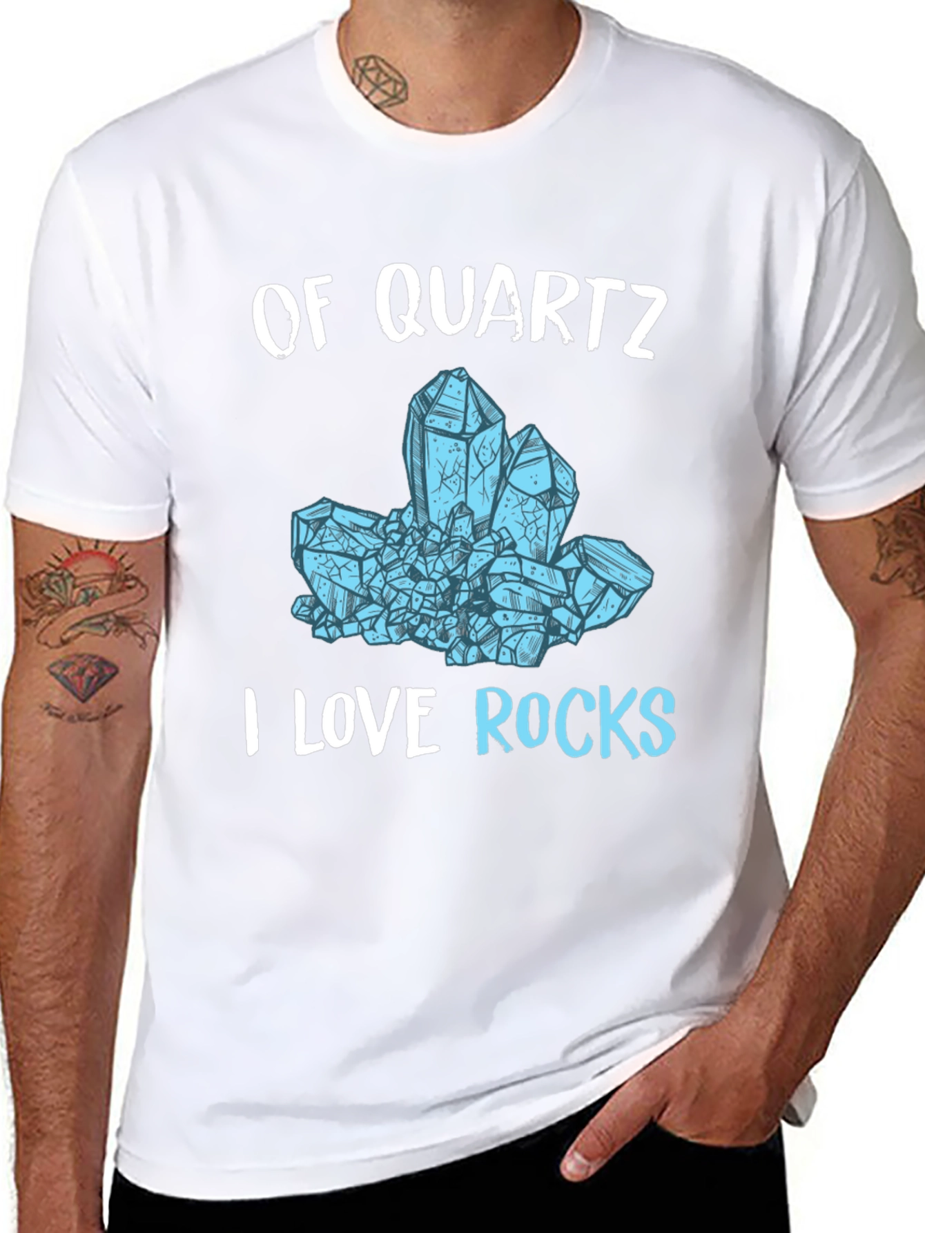 Quartz Lover T-Shirt - Rockhound Apparel