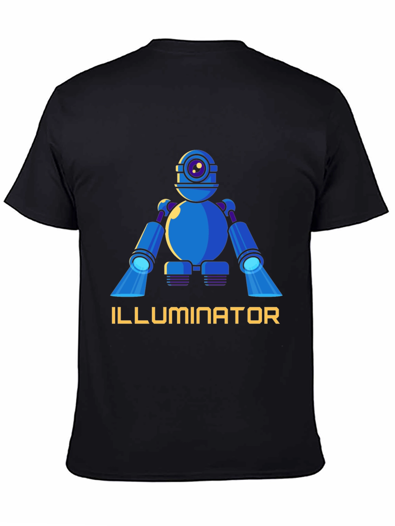 Illuminator Robot Graphic T-Shirt