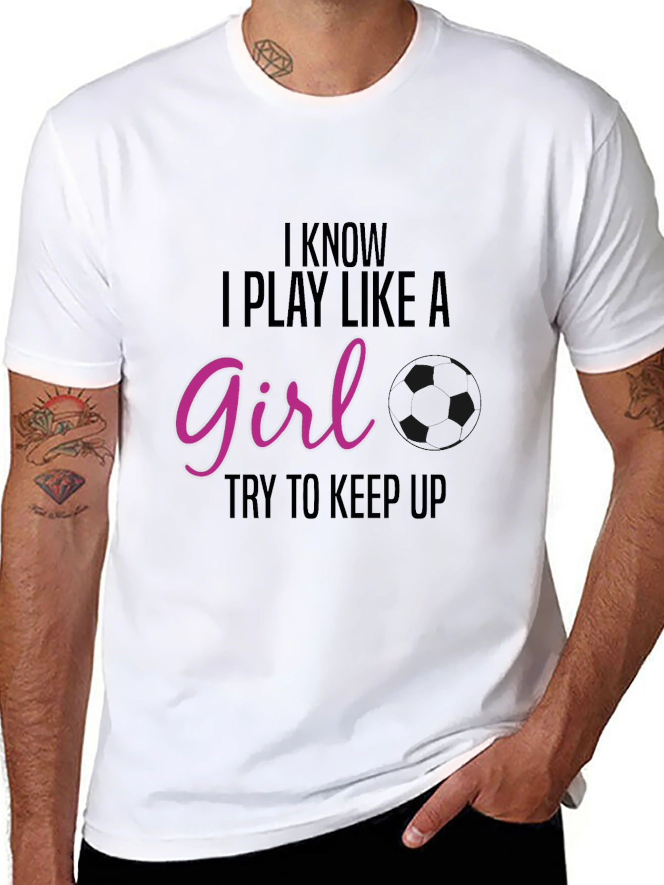 I Know I Play Like A Girl T-Shirt