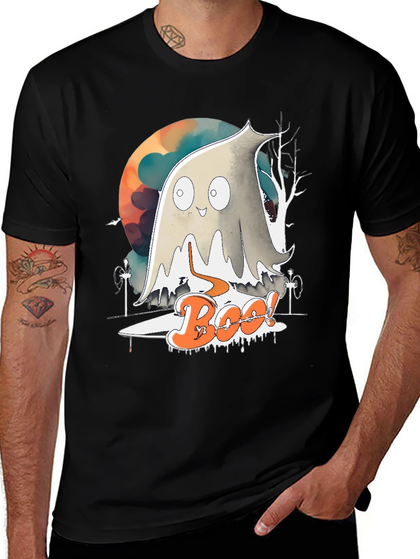 Halloween Ghost Boo T-Shirt