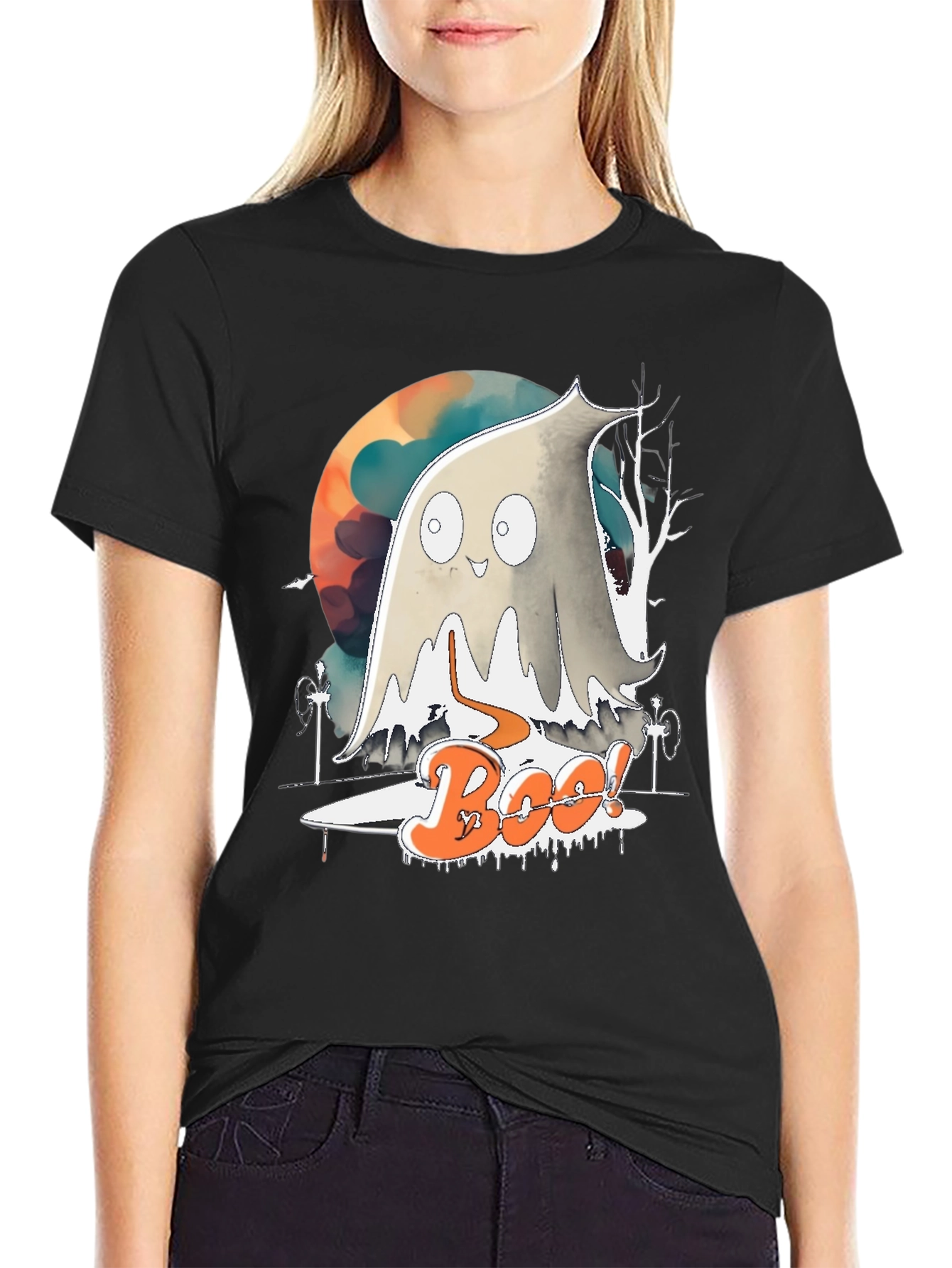Halloween Ghost Boo T-Shirt