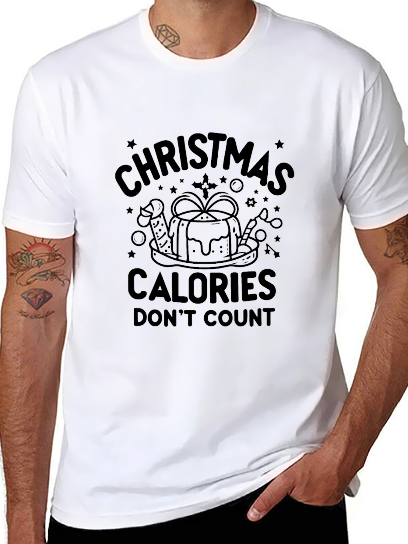 Christmas Calories Dont Count T-Shirt