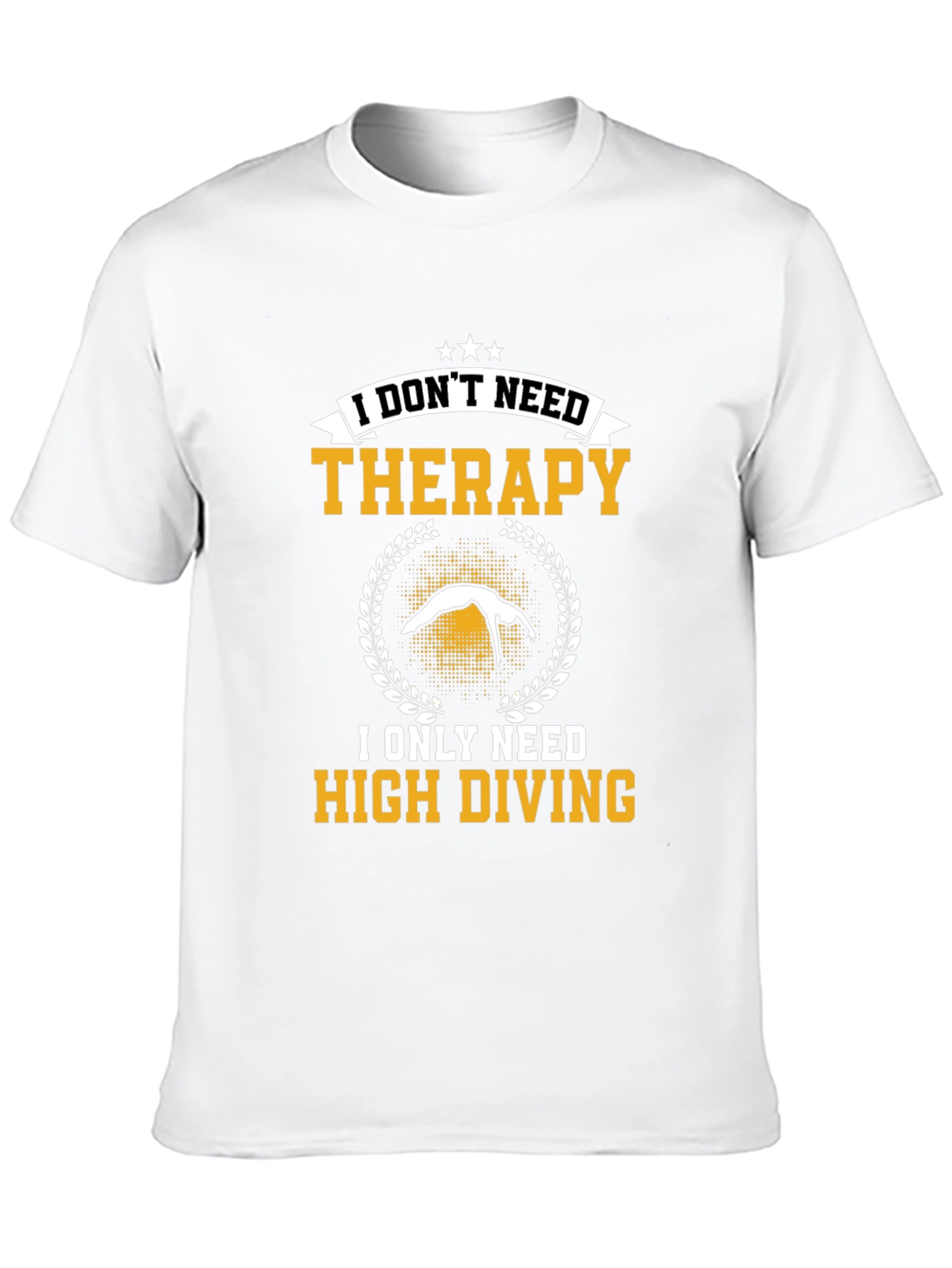 High Diving Therapy T-Shirt - Funny Athlete Tee