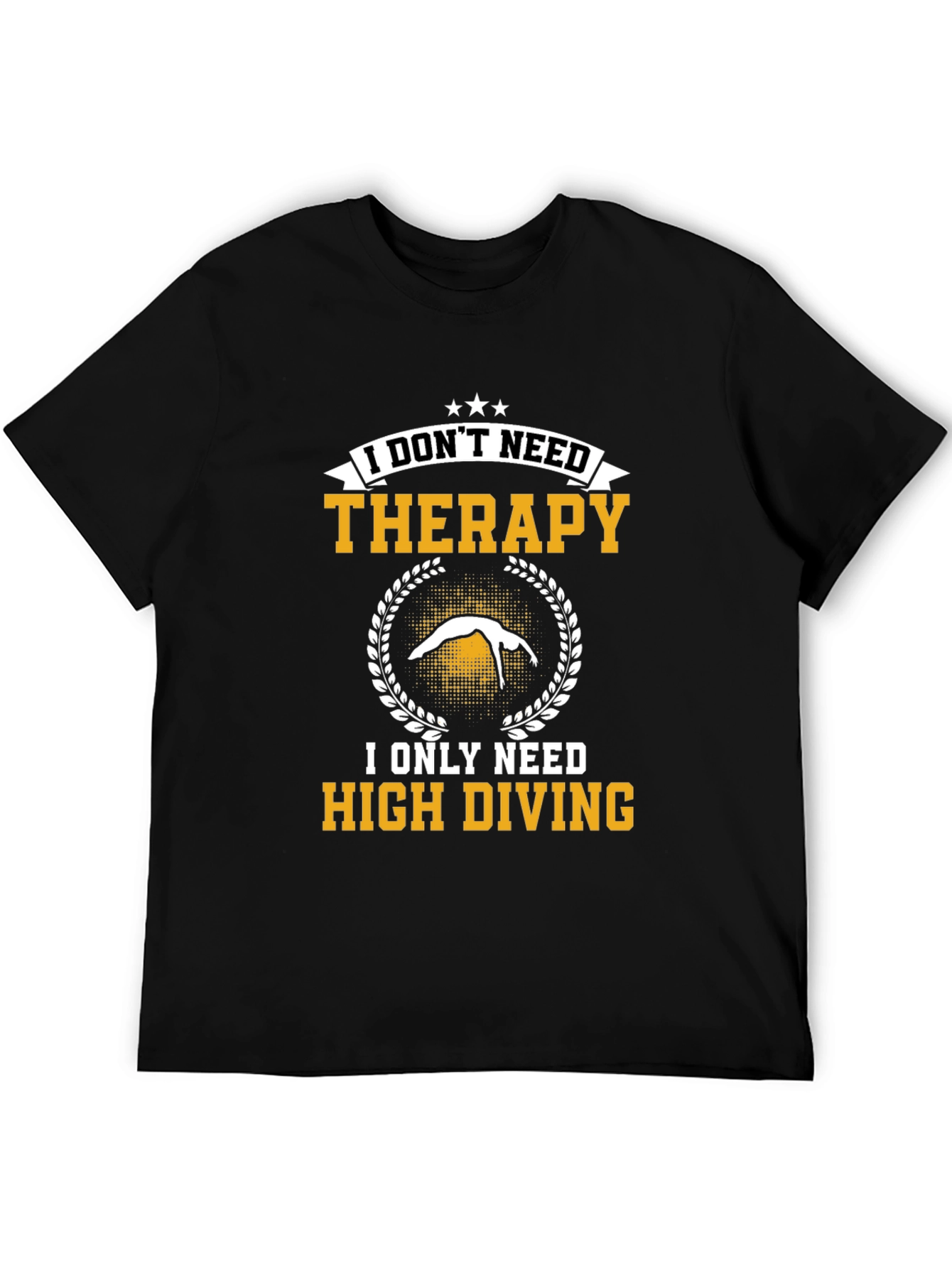 High Diving Therapy T-Shirt - Funny Athlete Tee