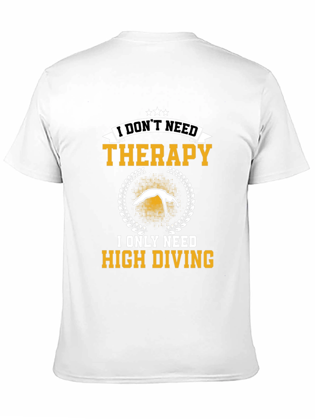High Diving Therapy T-Shirt - Funny Athlete Tee