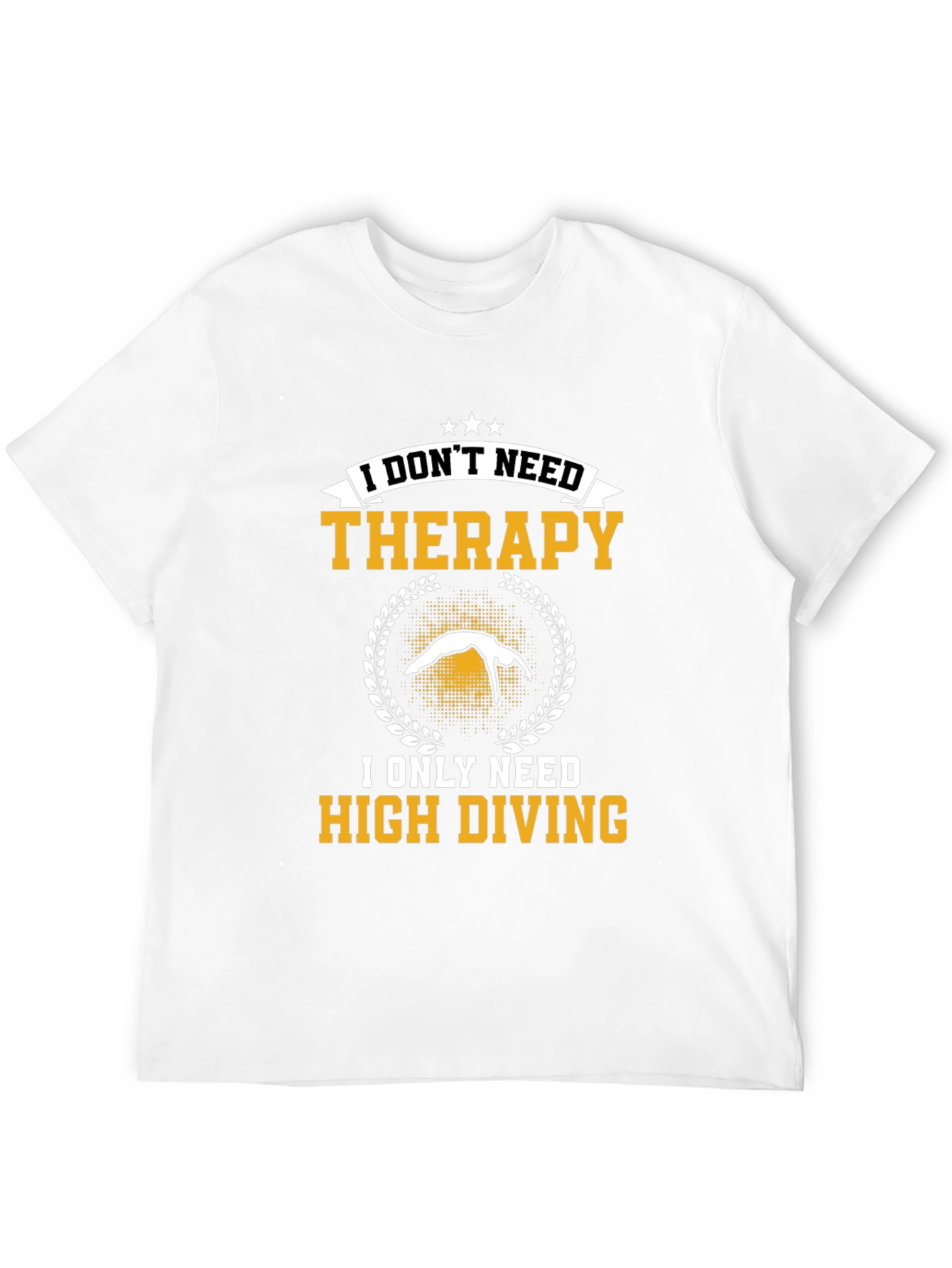 High Diving Therapy T-Shirt - Funny Athlete Tee
