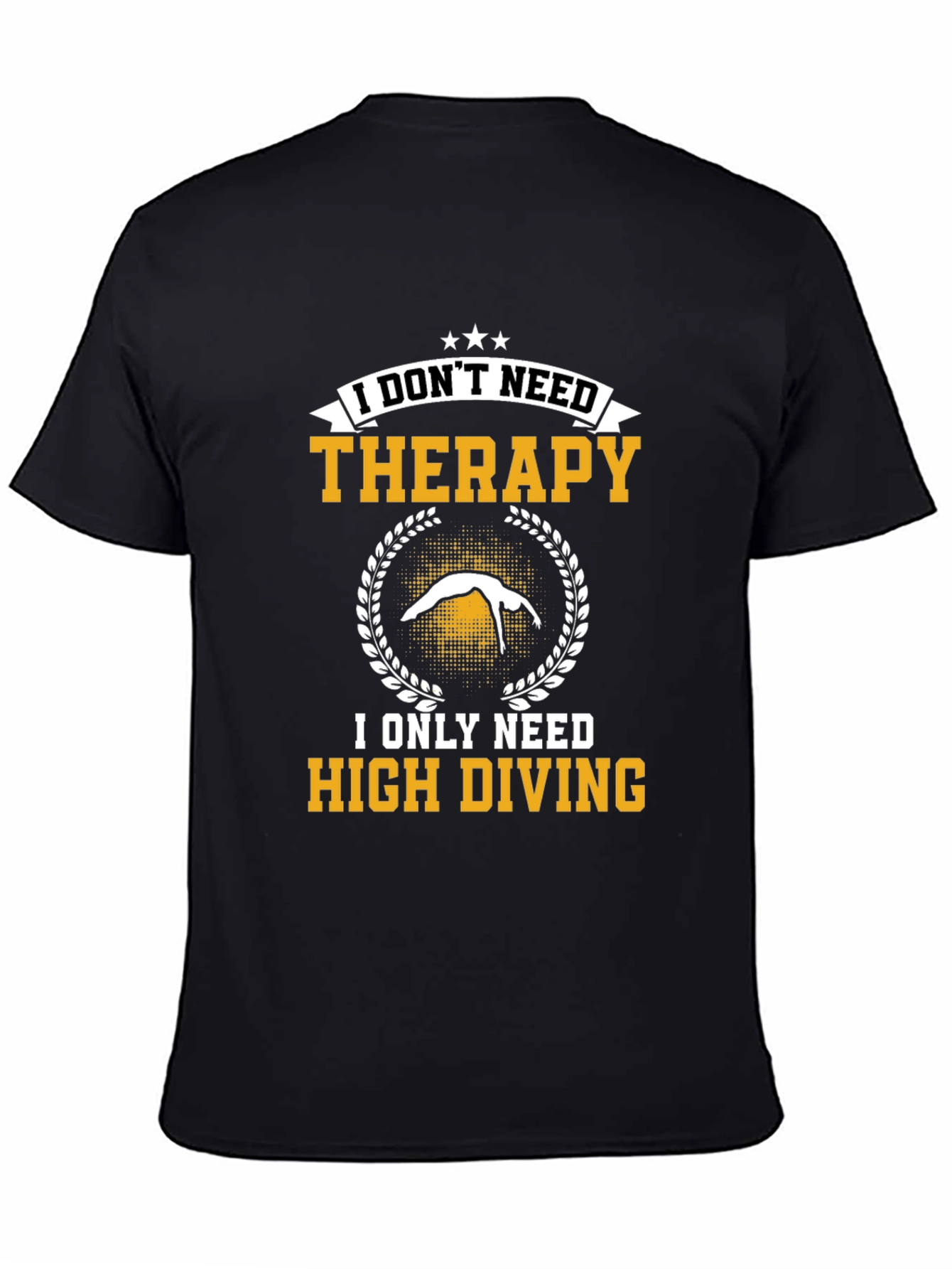 High Diving Therapy T-Shirt - Funny Athlete Tee
