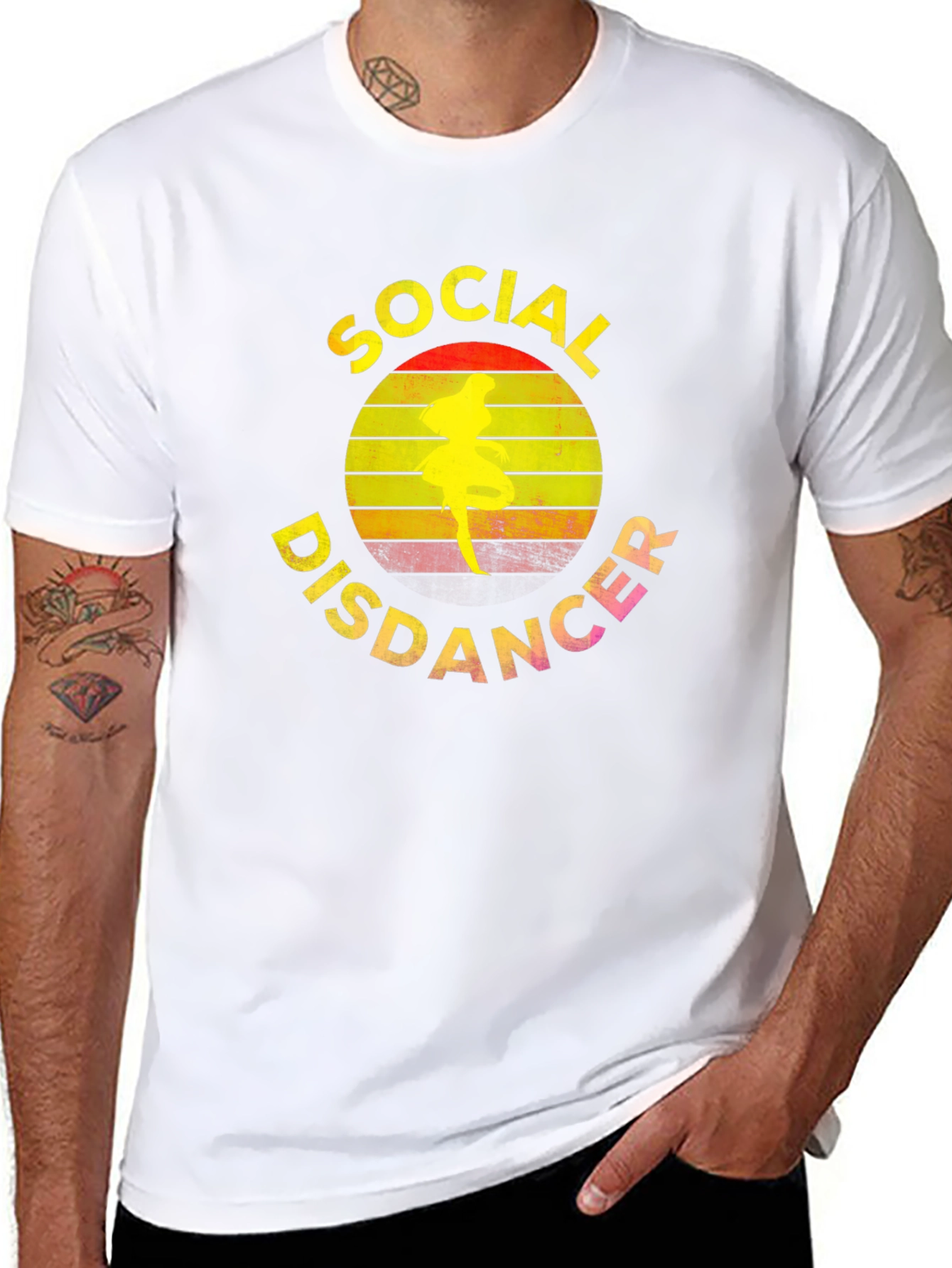 Social Disdancer T-Shirt: Dance With Confidence