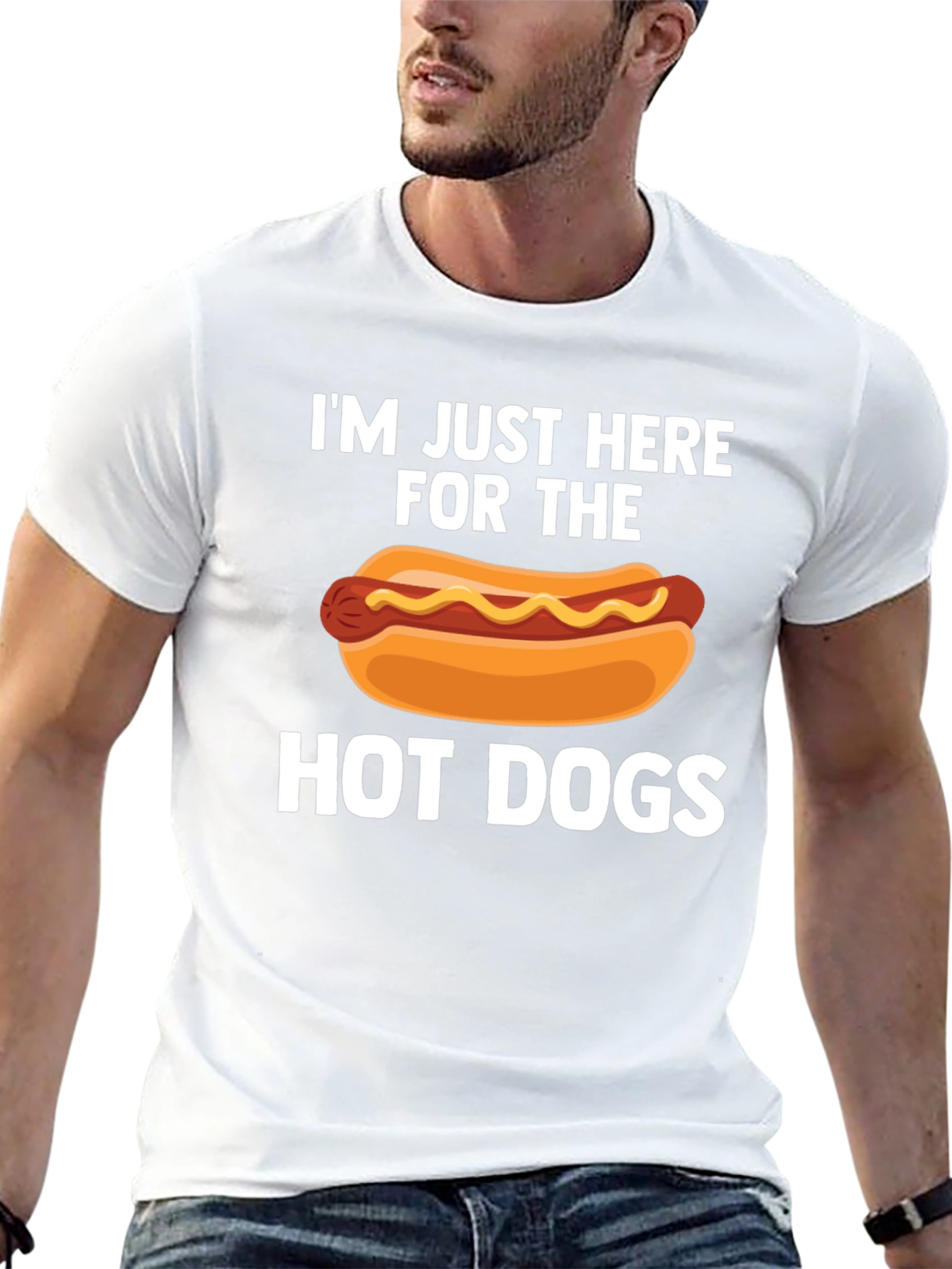 Im Just Here For The Hot Dogs T-Shirt