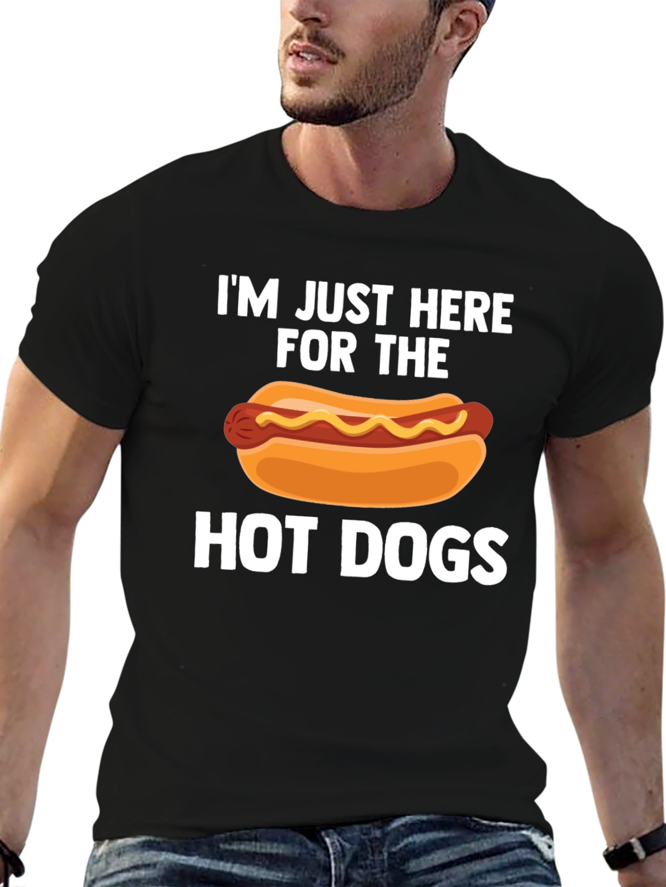Im Just Here For The Hot Dogs T-Shirt