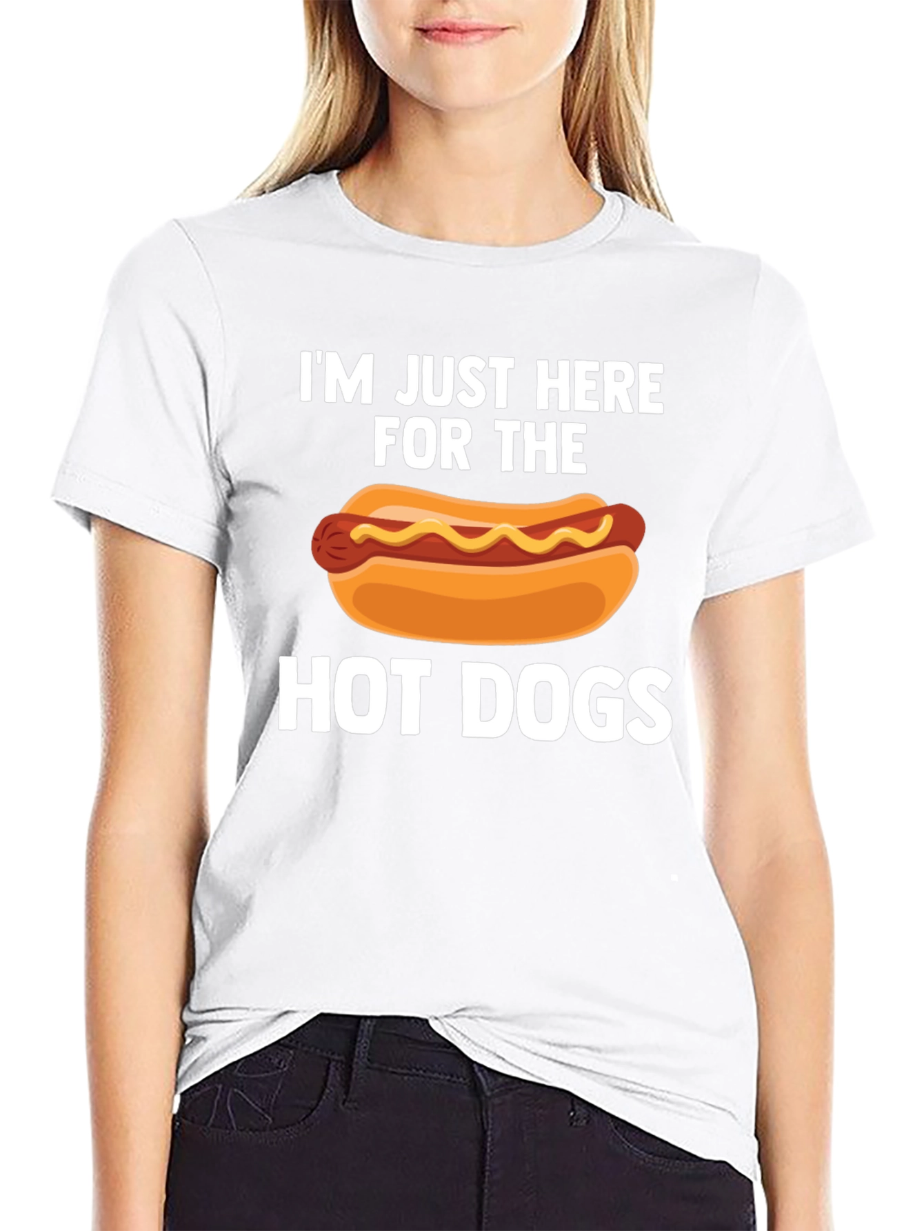 Im Just Here For The Hot Dogs T-Shirt