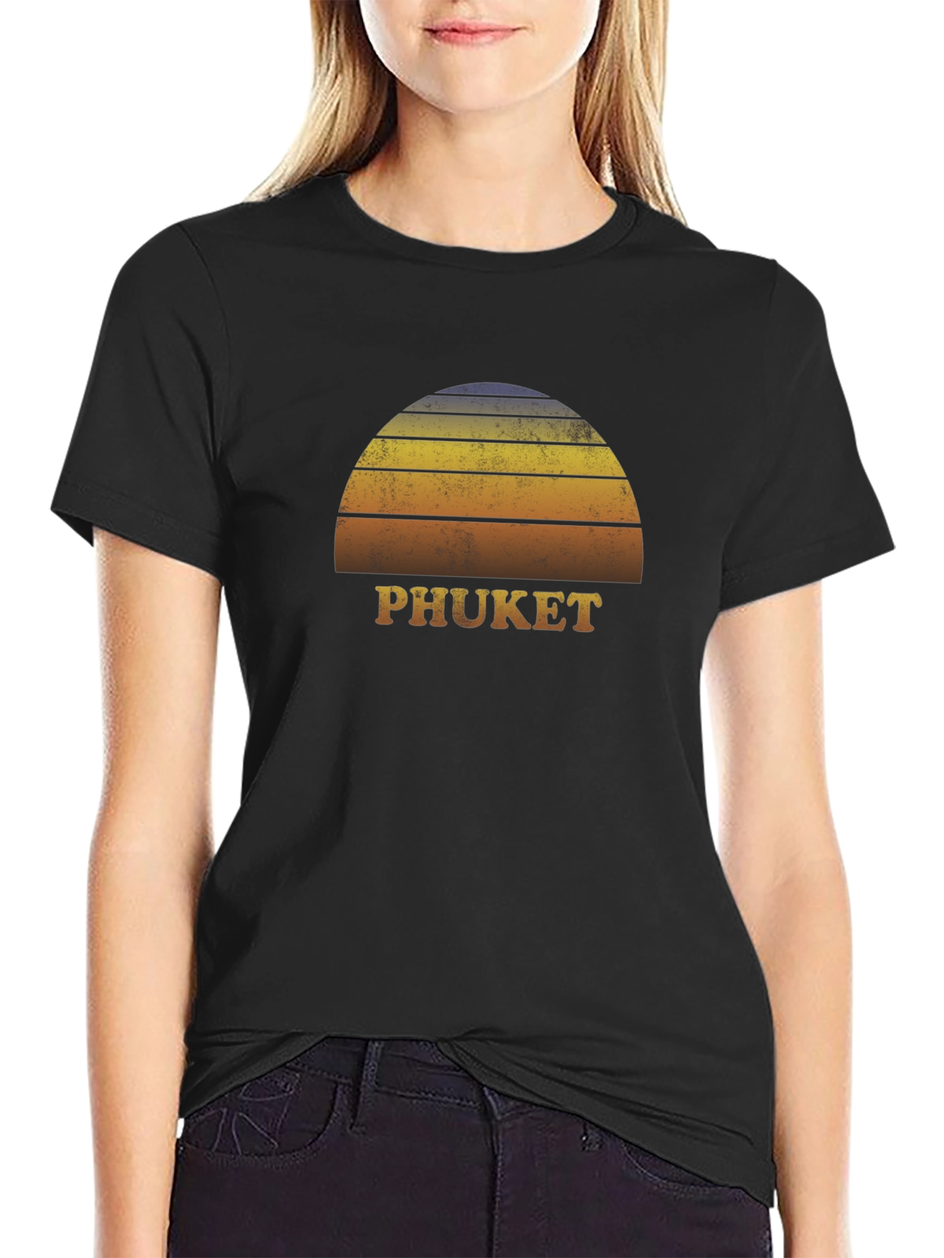 Phuket Retro Sunset T-Shirt