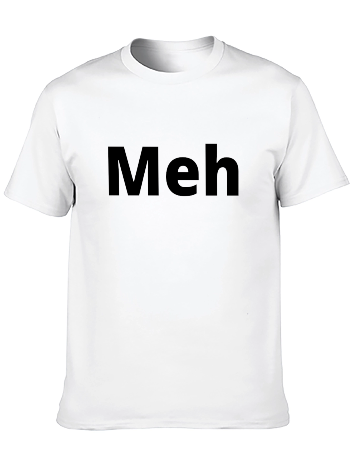 Meh Graphic Tee - Express Your Mood