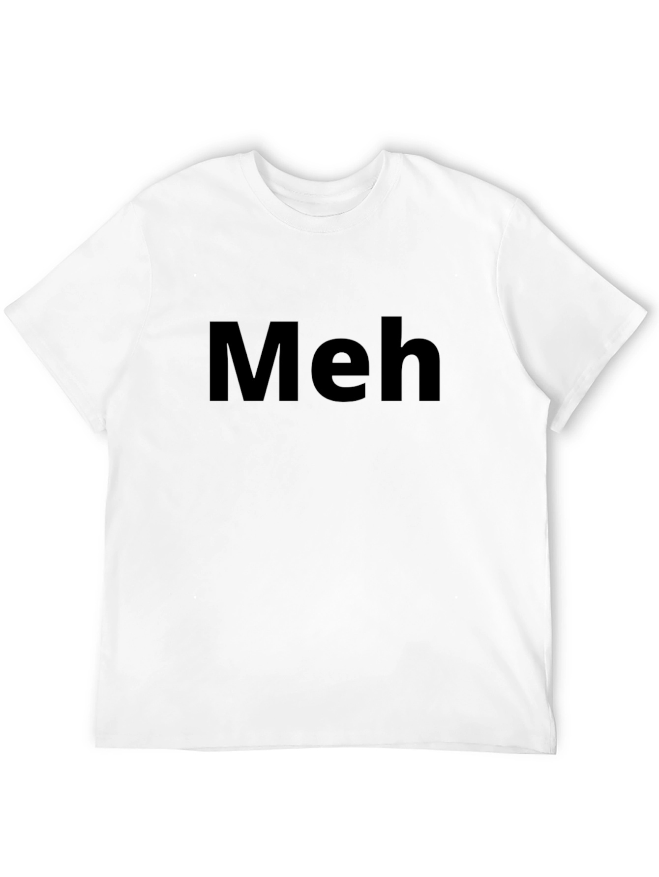 Meh Graphic Tee - Express Your Mood