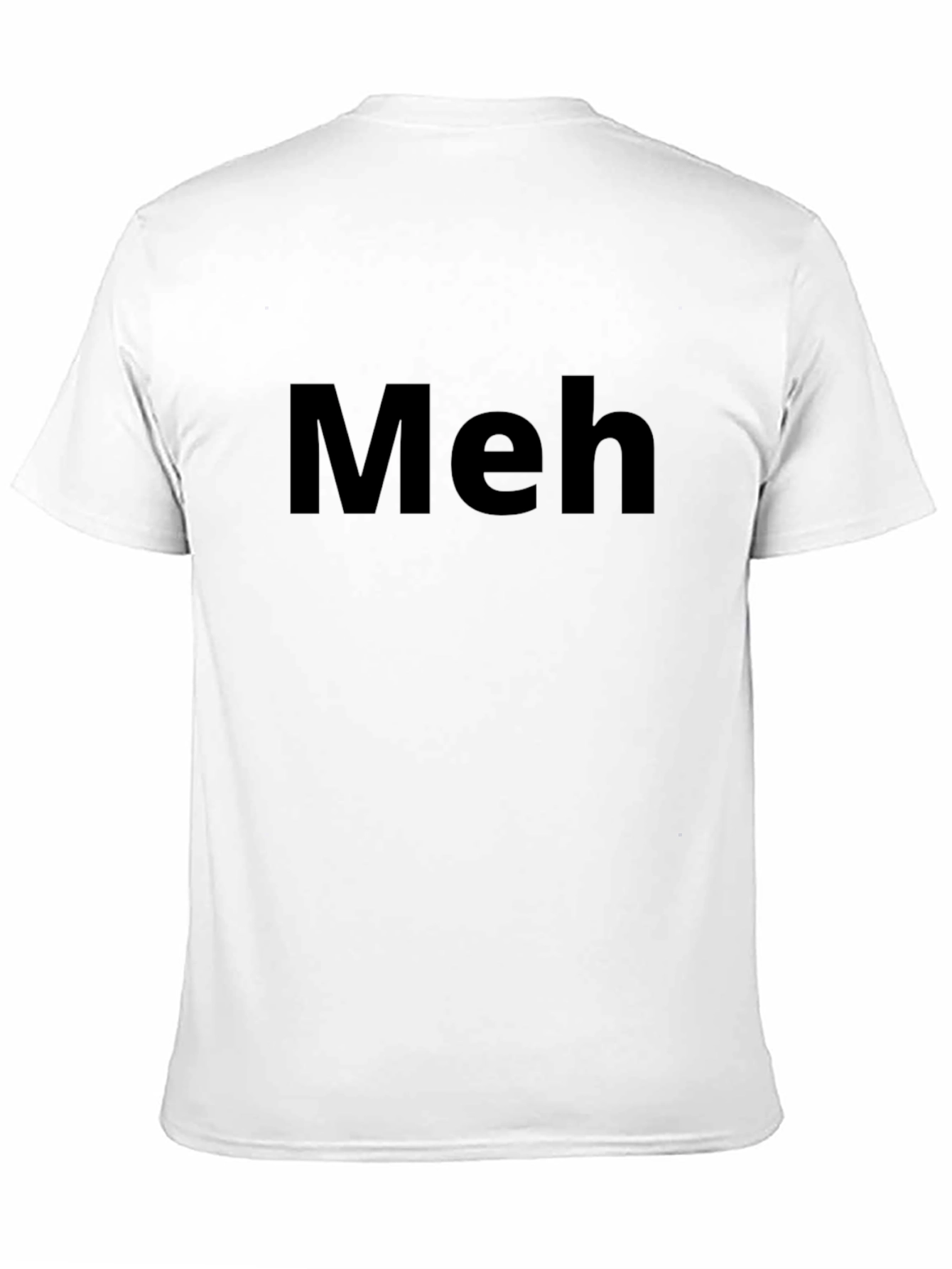 Meh Graphic Tee - Express Your Mood