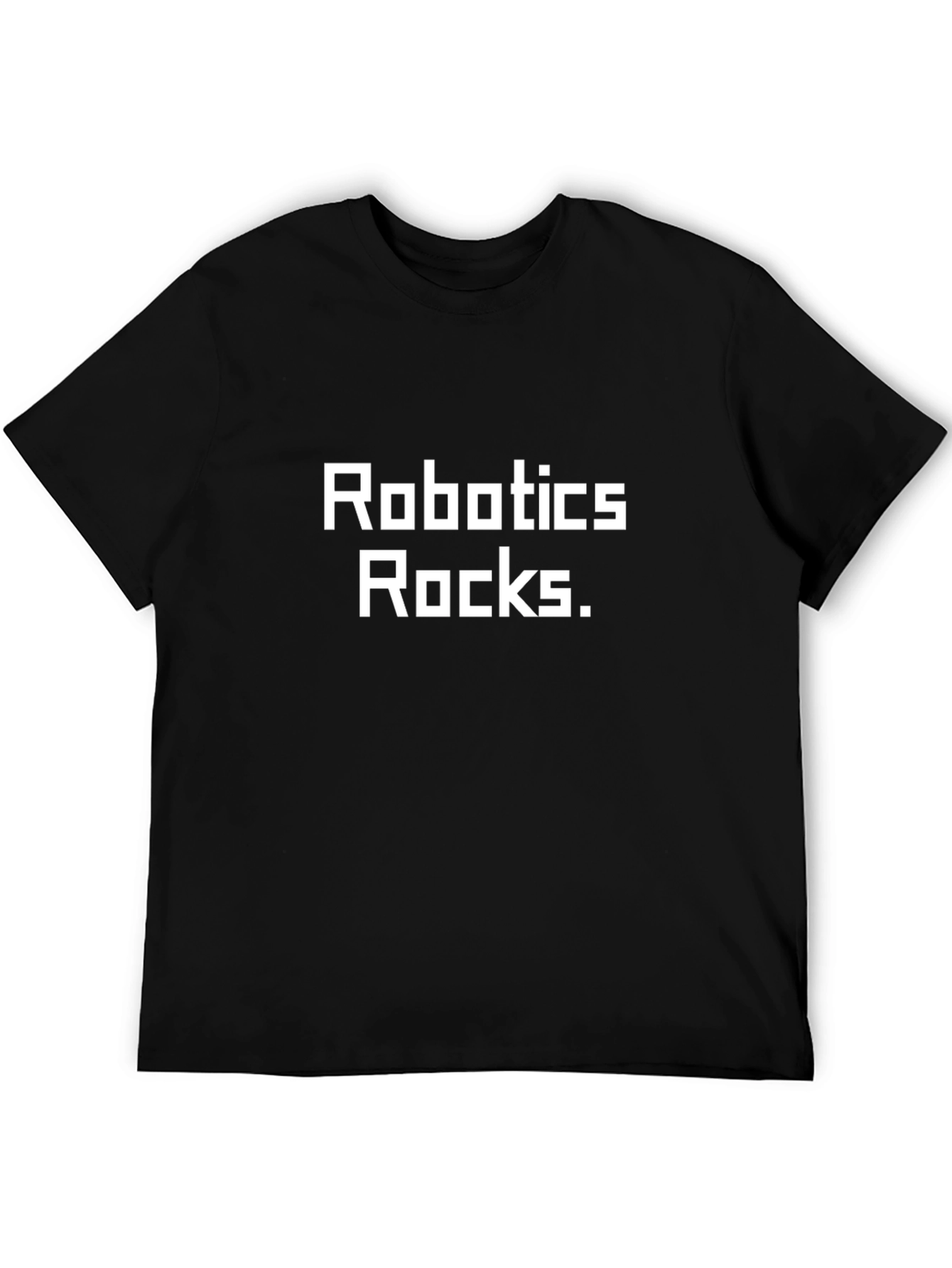Robotics Rocks Black T-Shirt