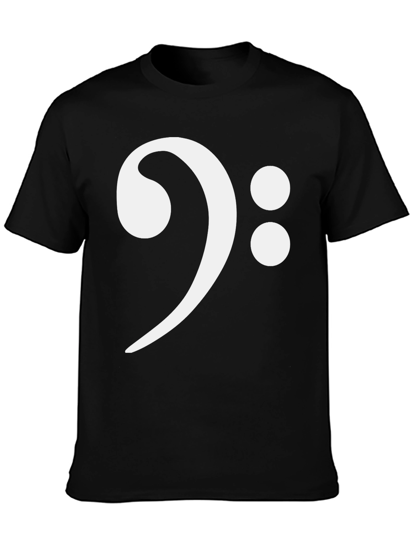 Bass Clef T-Shirt - Music Lover Tee
