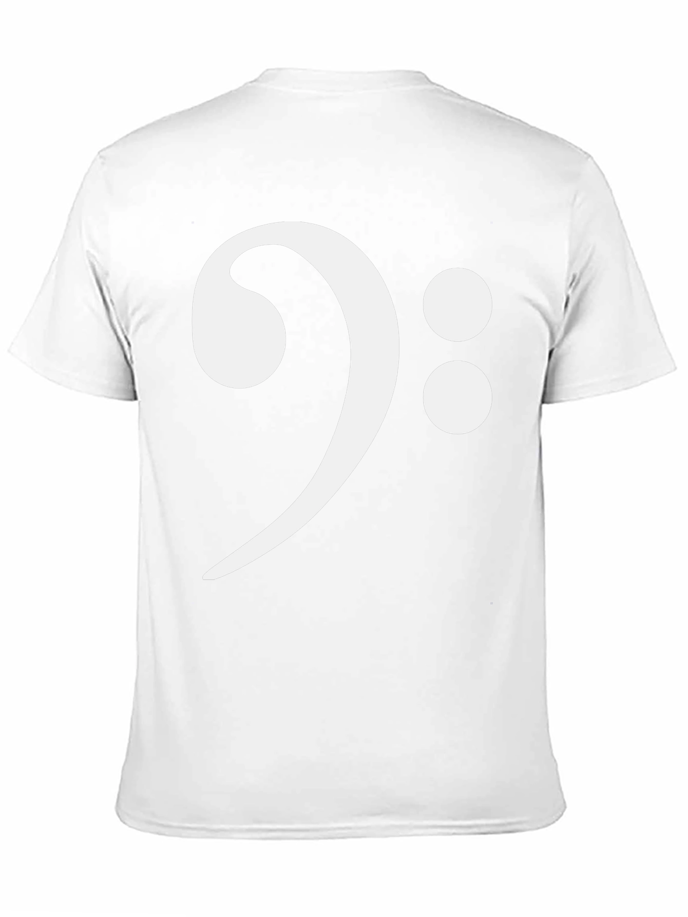 Bass Clef T-Shirt - Music Lover Tee