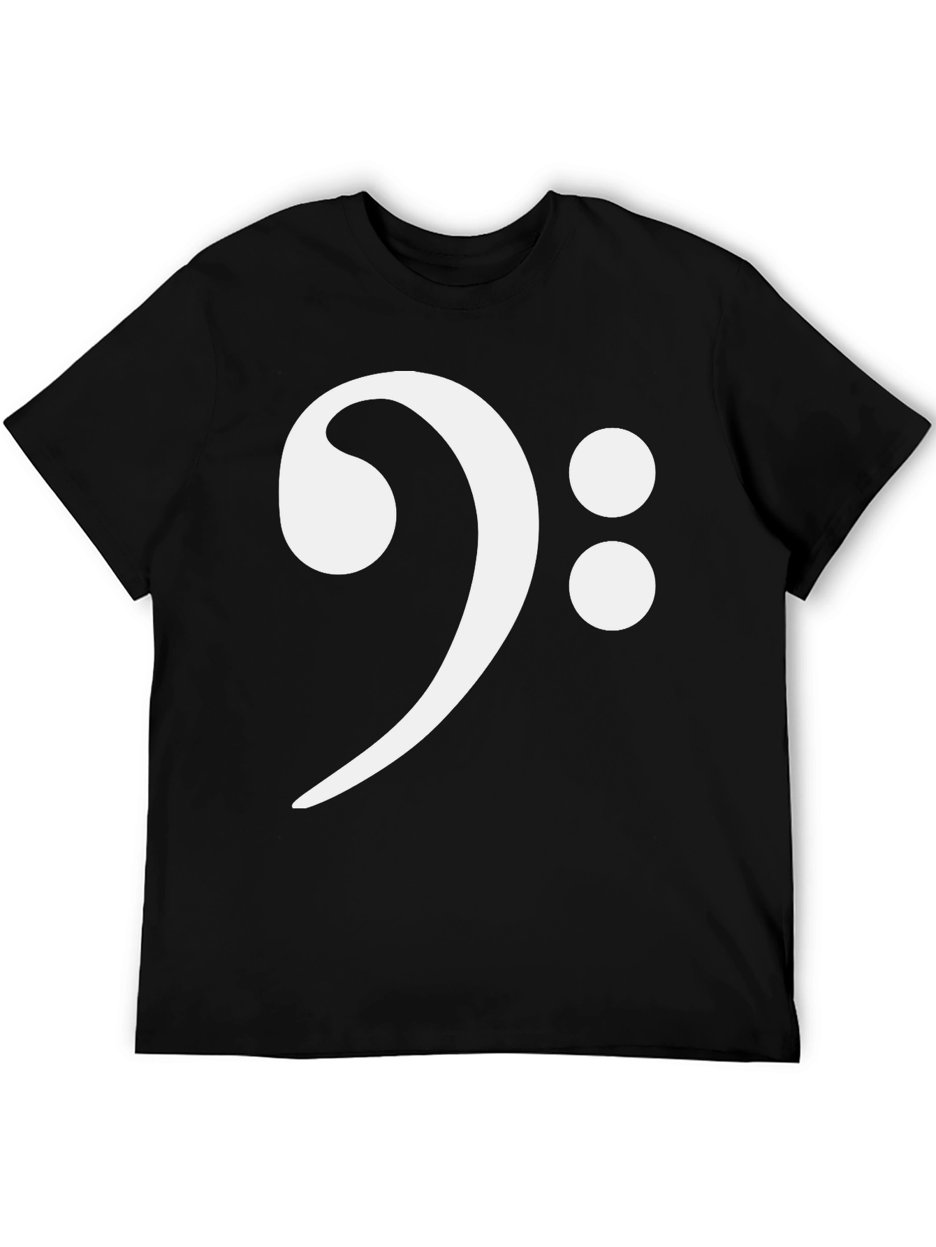 Bass Clef T-Shirt - Music Lover Tee