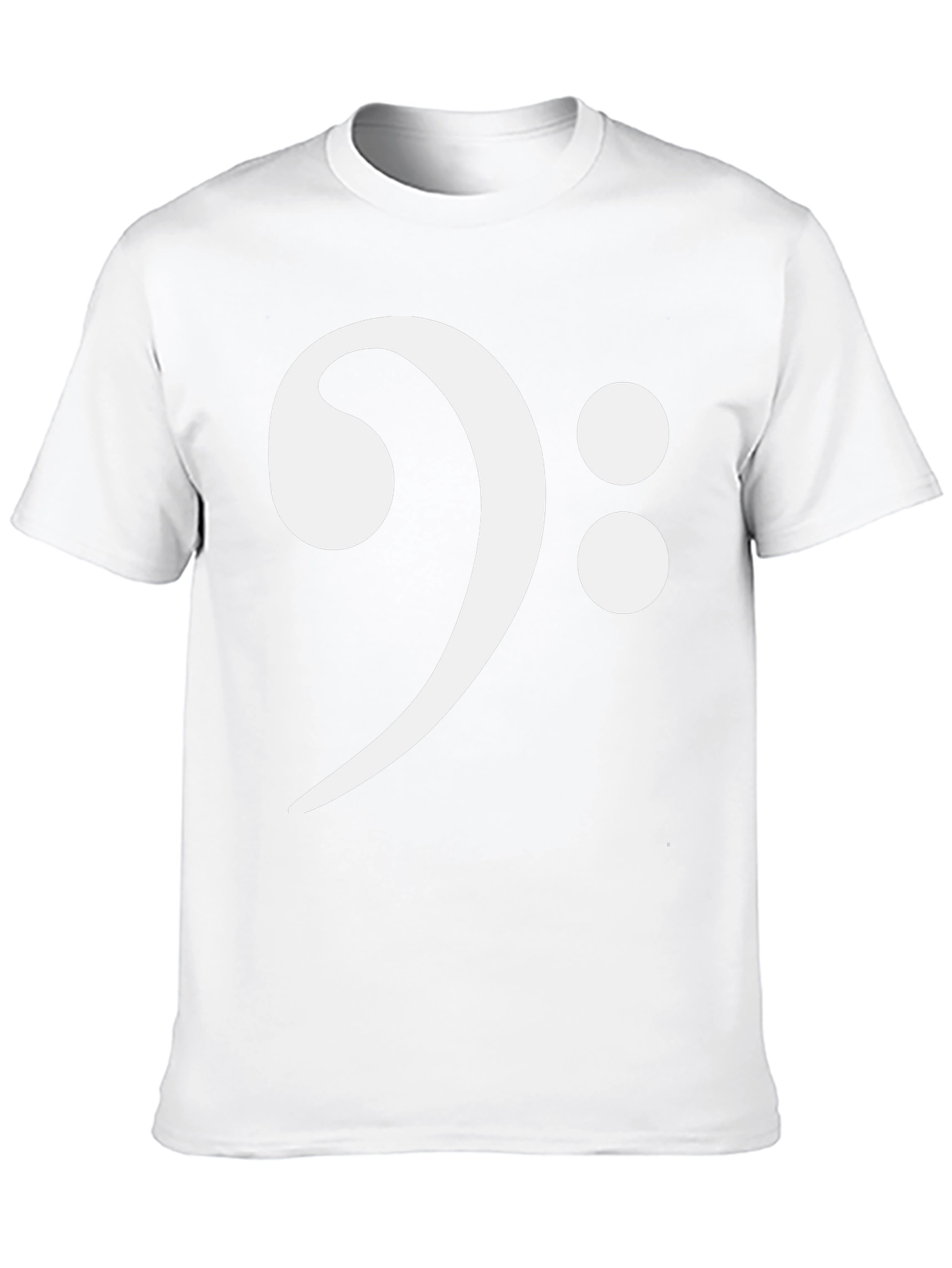 Bass Clef T-Shirt - Music Lover Tee
