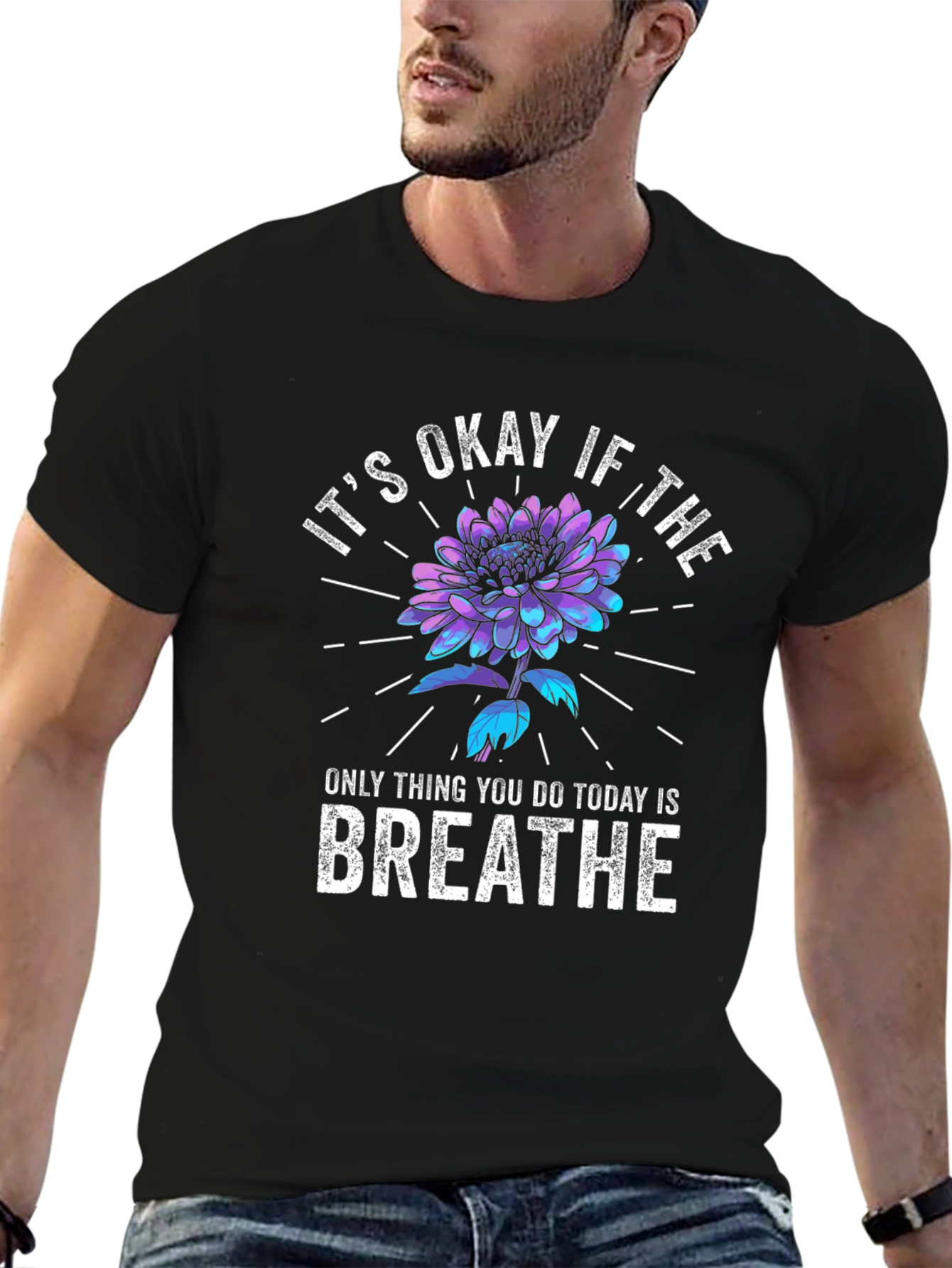 Its Okay To Breathe Graphic T-Shirt